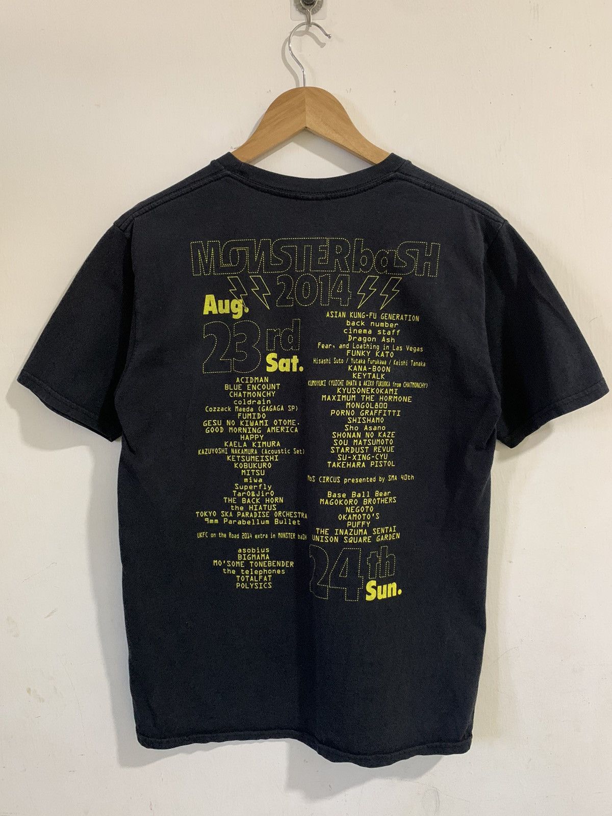 Band Tees Montersbash 2014 Punk Rock Japan Band Tour Size US M / EU 48-50 / 2 - 4 Thumbnail