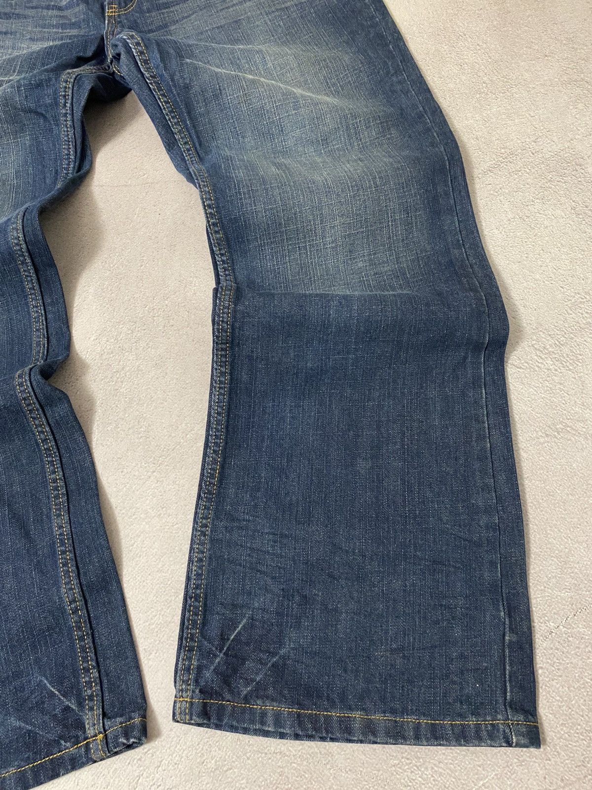 Japanese Brand Denim baggy tornado mart style y2k jeans pants Size US 36 / EU 52 - 4 Thumbnail