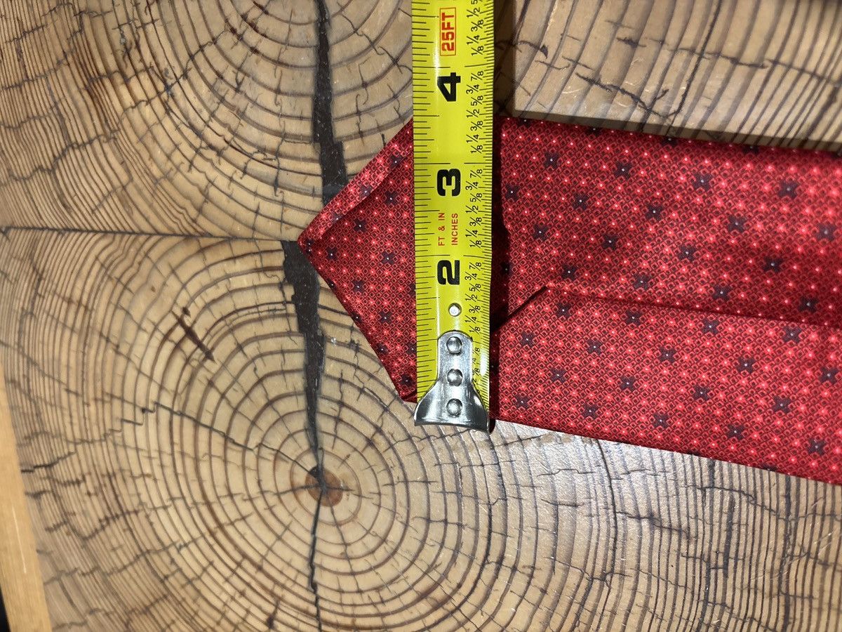 Stefano Ricci Stefano Ricci x A. Taghi Exclusive Red Silk Tie Size ONE SIZE - 5 Thumbnail