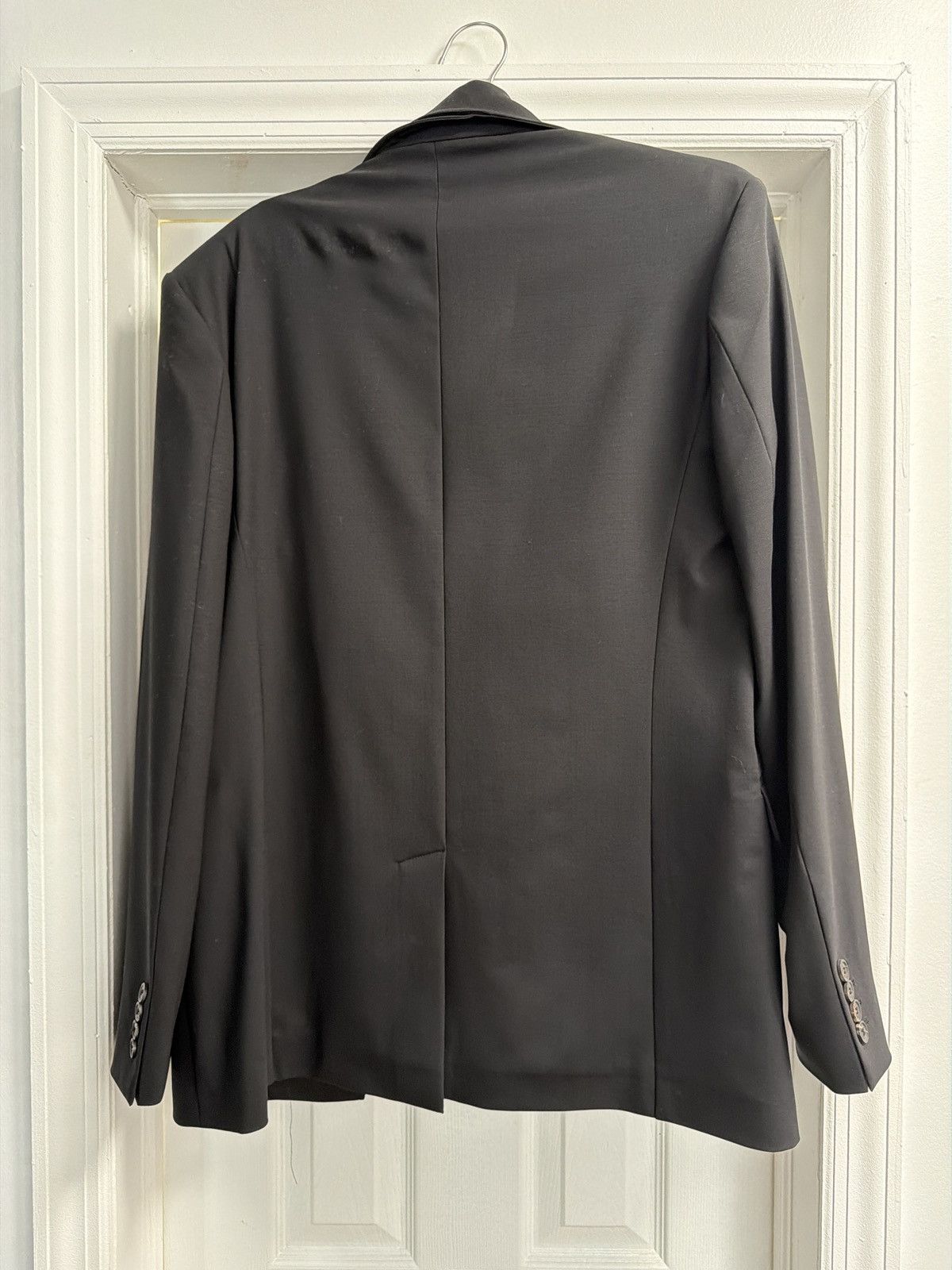 Y/Project Y/Project Black Secret Scarf Blazer Size 40R - 5 Thumbnail