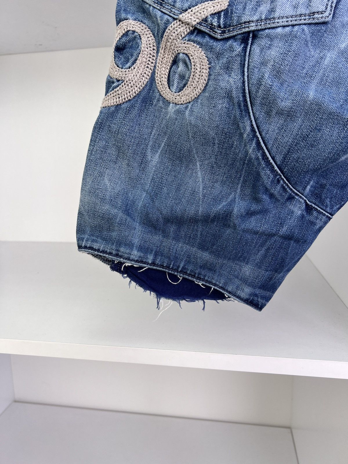 G-Star × Vintage Vintage G-Star MOTOR 5620 3D TAPERED EMBRO SHORTS Size US 32 / EU 48 - 12 Thumbnail
