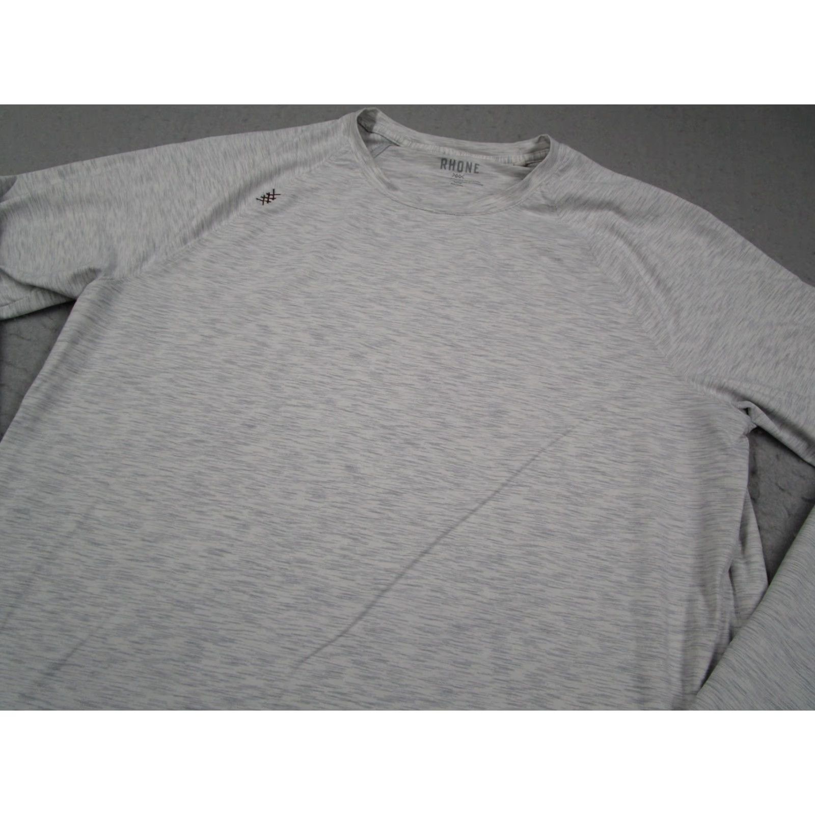 Rhone Rhone Mens Large Gray Long Sleeve Shirt Lightweight Performance Running N 100403 Size US L / EU 52-54 / 3 - 2 Thumbnail
