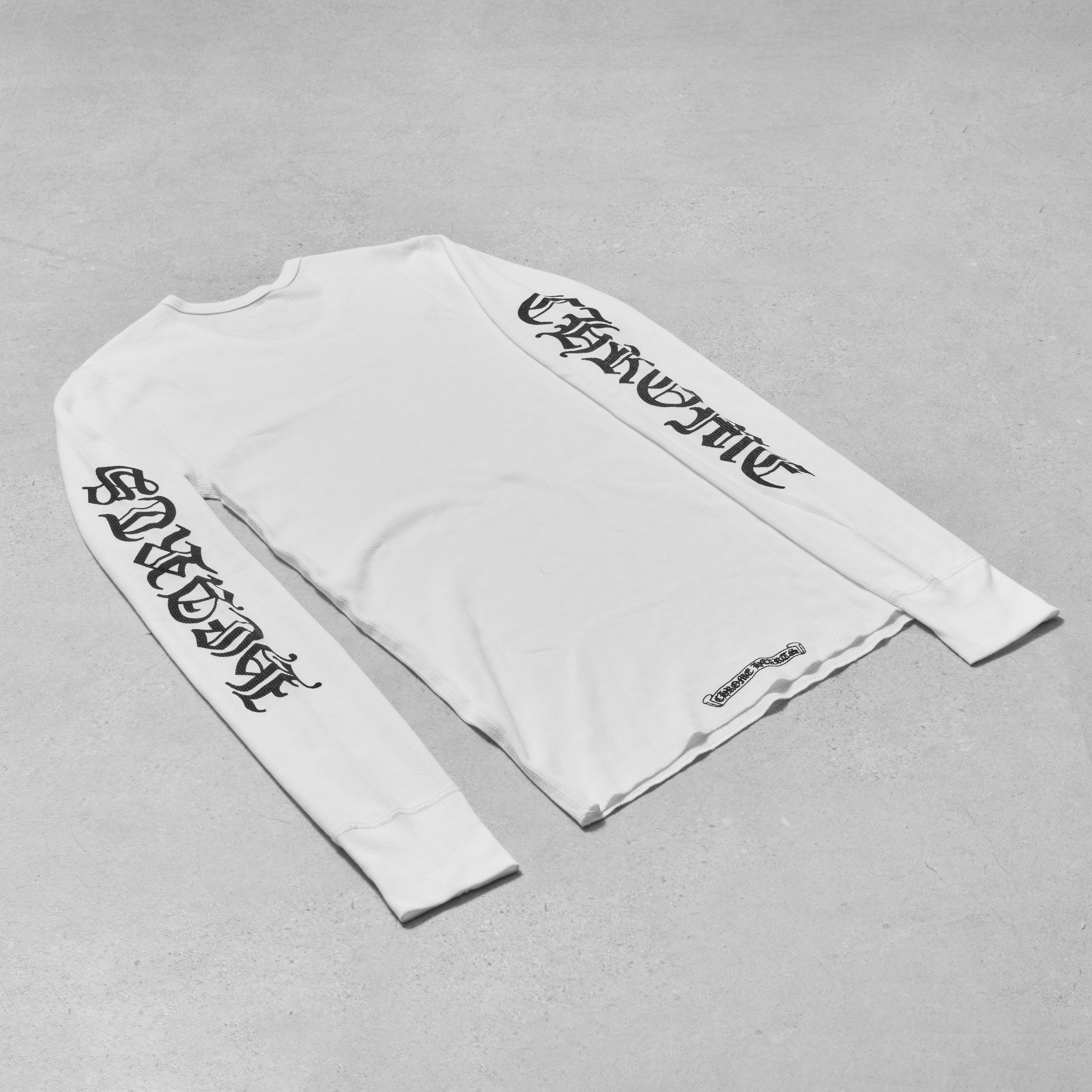 Chrome Hearts CHROME HEARTS Scroll Thermal Long T Shirt Size M / US 6-8 / IT 42-44 - 2 Thumbnail