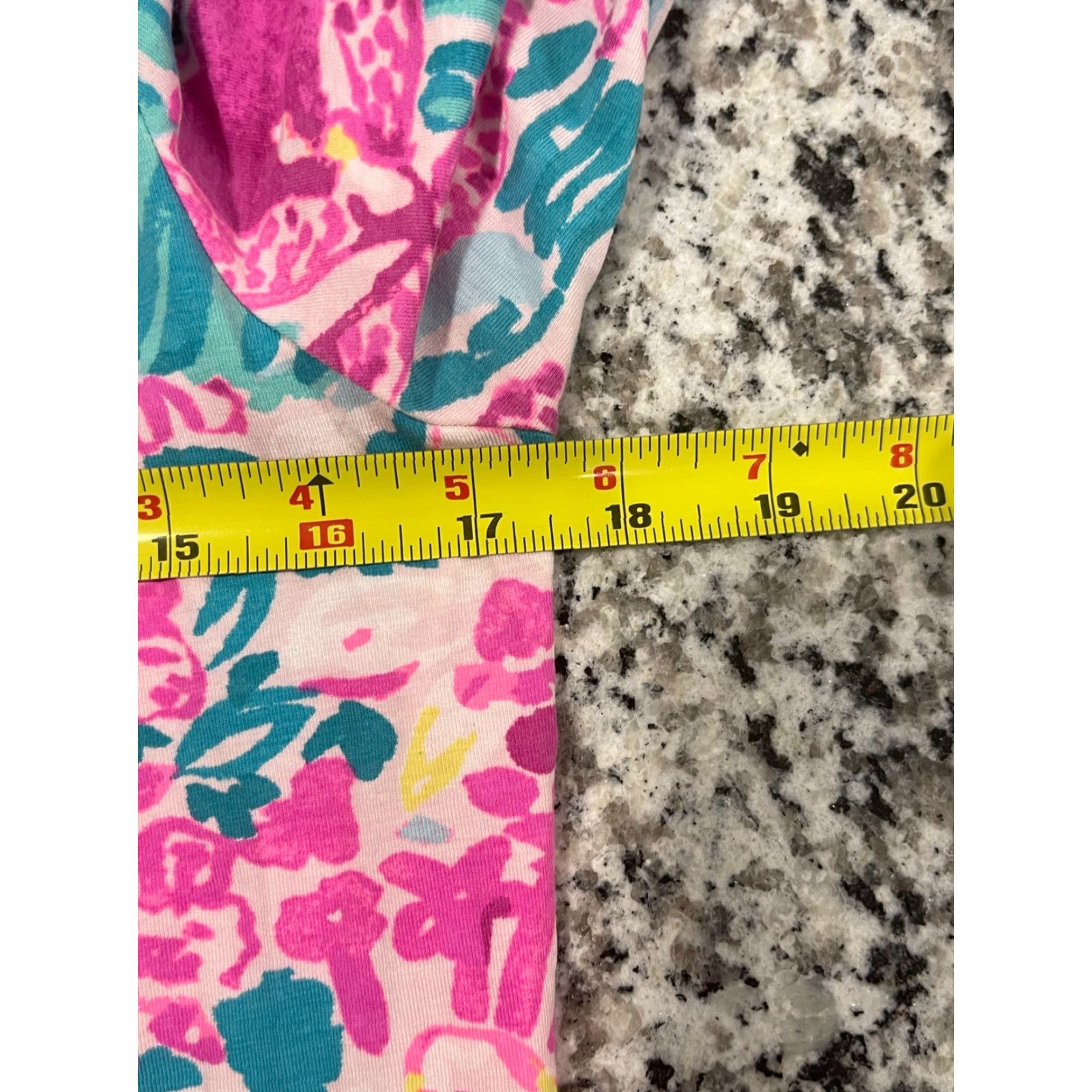 Lilly Pulitzer Lilly Pulitzer Pink Via Flora Bell Sleeve Fontaine LS Top Blouse Women Sz Small Size S / US 4 / IT 40 - 6 Thumbnail
