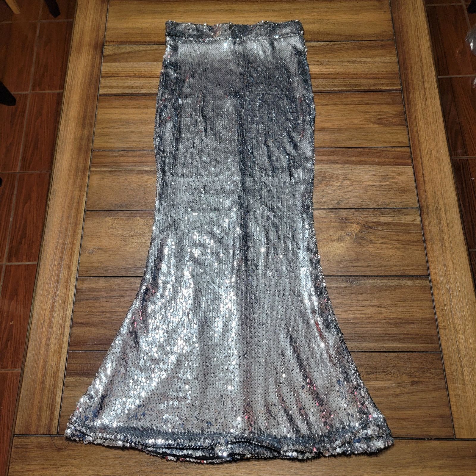 Other Haoduoyi Full Sequin Long Pencil Skirt - Size Small Size 26" / US 2 / IT 38 - 1 Thumbnail