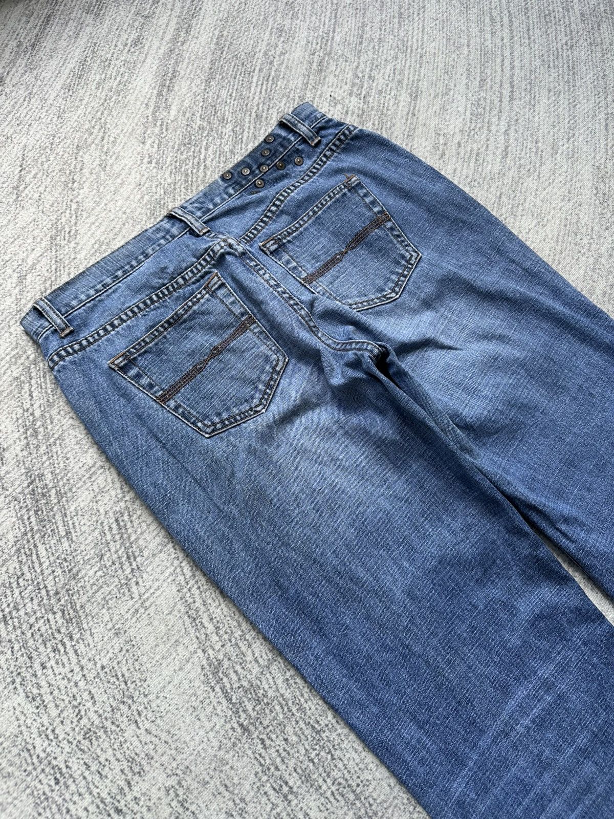Express Vintage Express Stud Flare Jeans Size US 32 / EU 48 - 12 Thumbnail