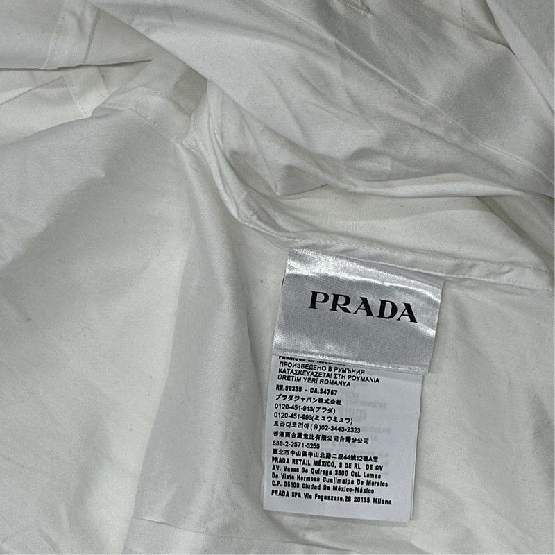 Prada Prada Casual Long Sleeve Button-Up Shirt Size US S / EU 44-46 / 1 - 1 Thumbnail