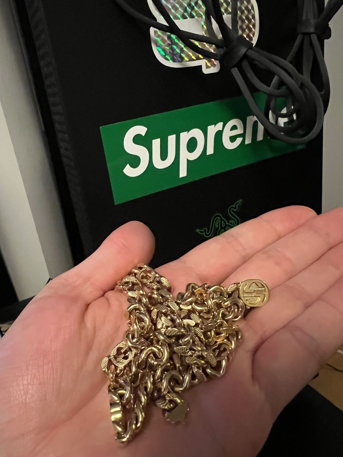 Gucci GOLD GUCCI NECKLACE Size ONE SIZE - 5 Thumbnail