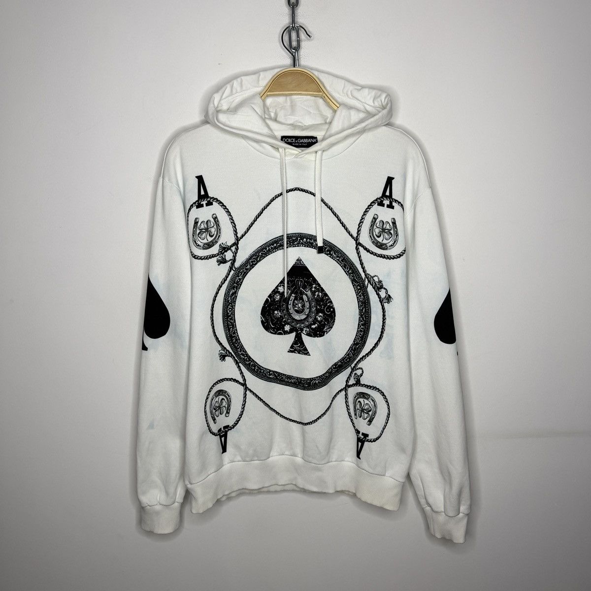 Dolce & Gabbana Vintage dolce & gabbana ace of spade hoodie Size US M / EU 48-50 / 2 - 1 Thumbnail