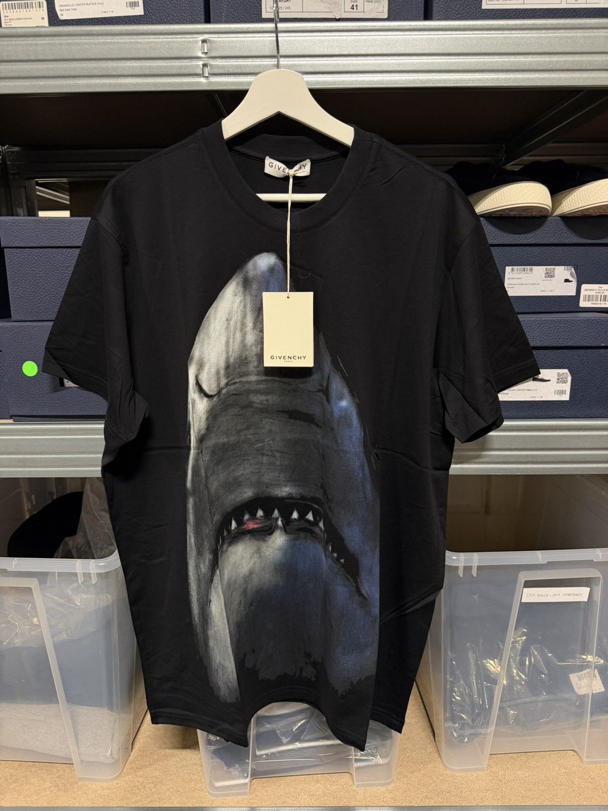 Givenchy Givenchy Shark Short Sleeve T-Shirt | Grailed