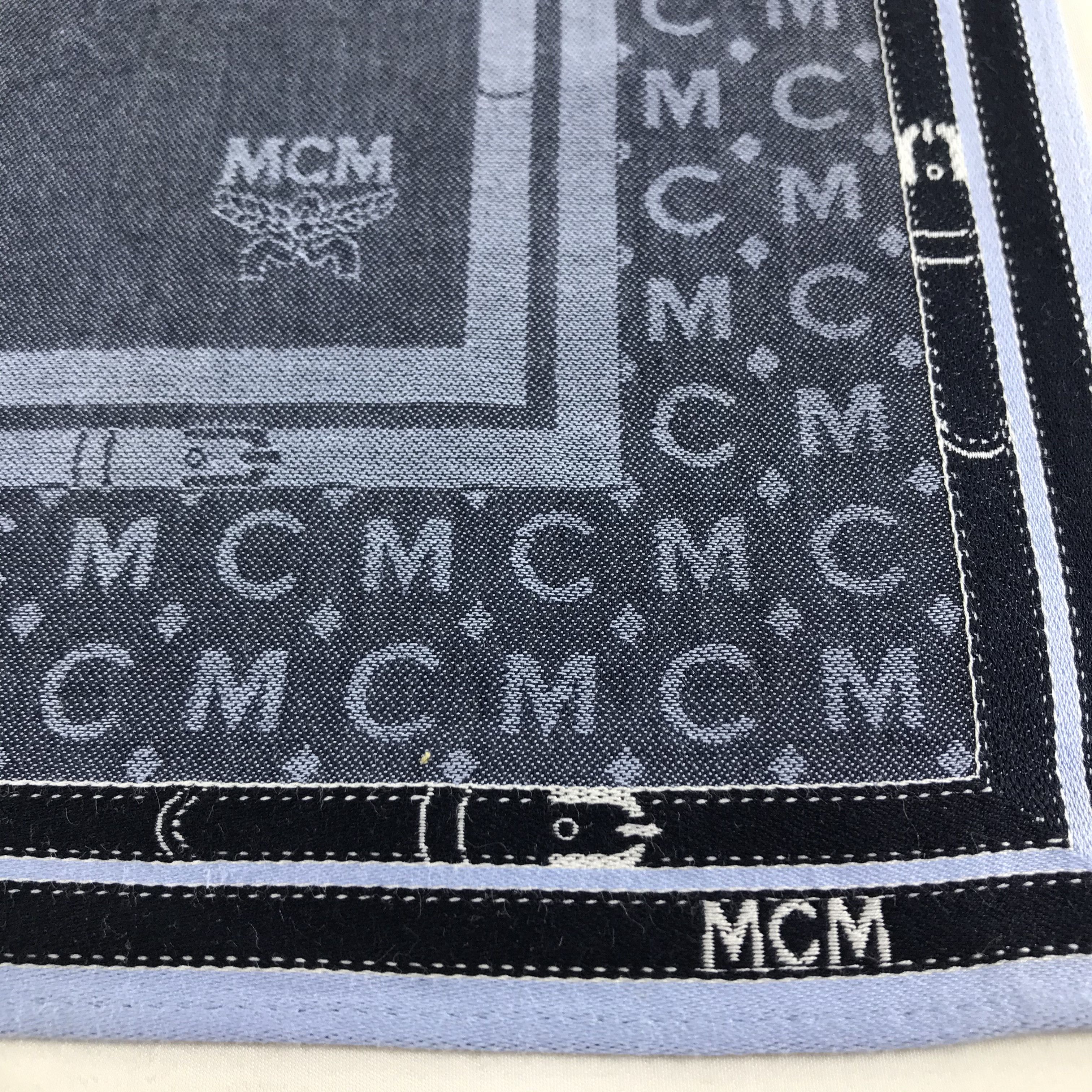 MCM MCM Monogram Handkerchief Neckerchief Bandana H69 Size ONE SIZE - 4 Thumbnail