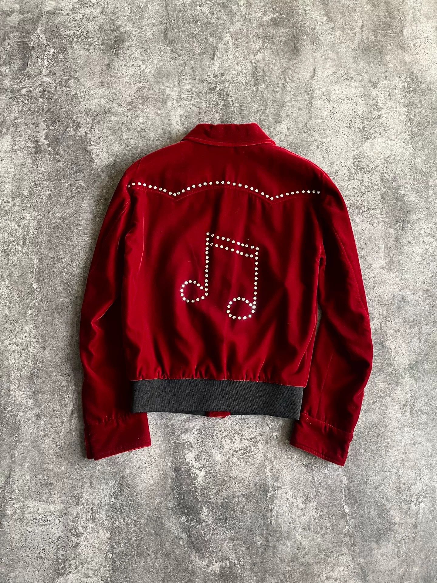 Saint Laurent Music Note Jacket | Grailed
