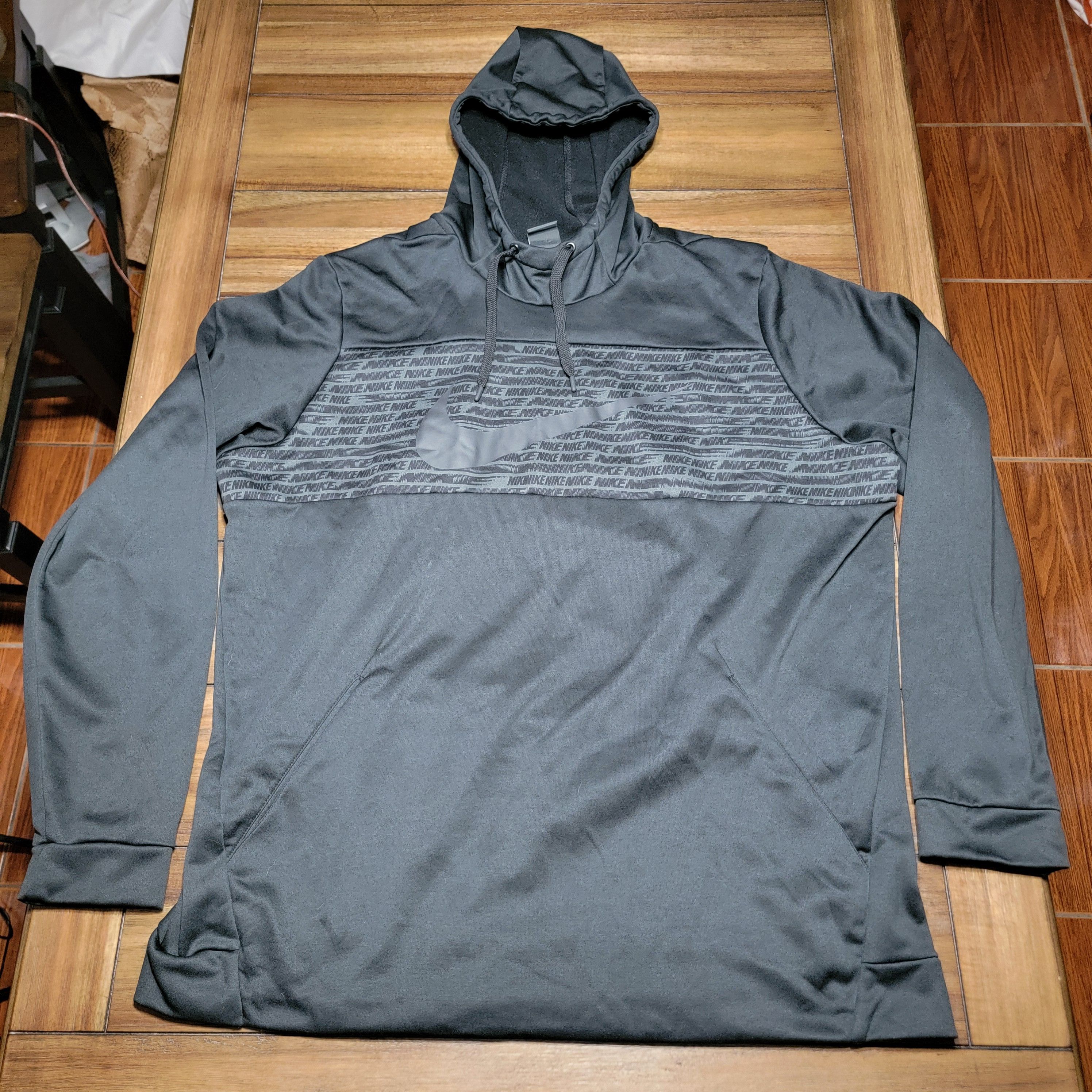 Nike Nike Dri-Fit LS Unisex Black Pullover Hoodie - Size XXL Size US XXL / EU 58 / 5 - 1 Thumbnail