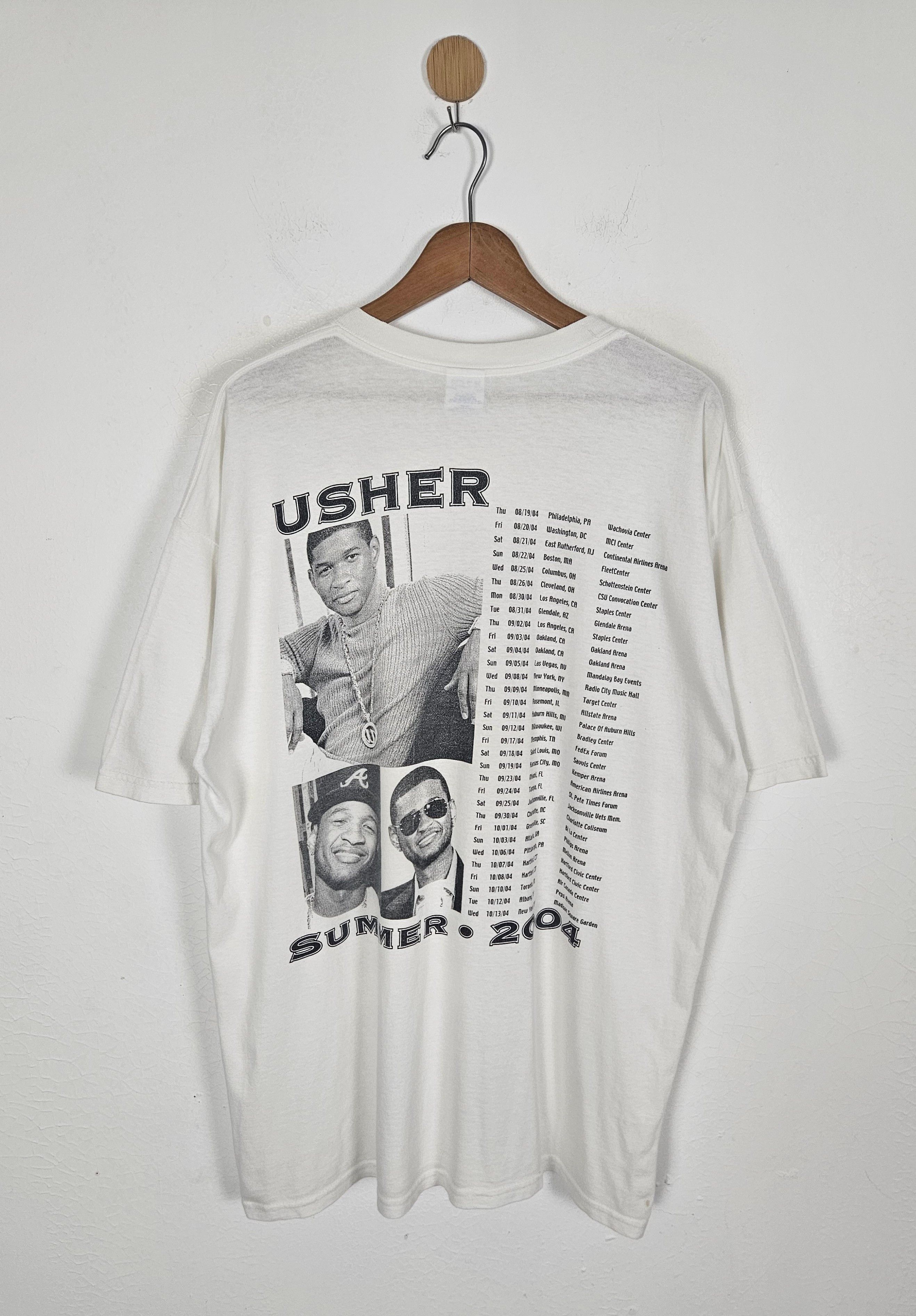 Rap Tees × Vintage Vintage Usher The Truth tour summer 2004 shirt Size US XL / EU 56 / 4 - 2 Thumbnail