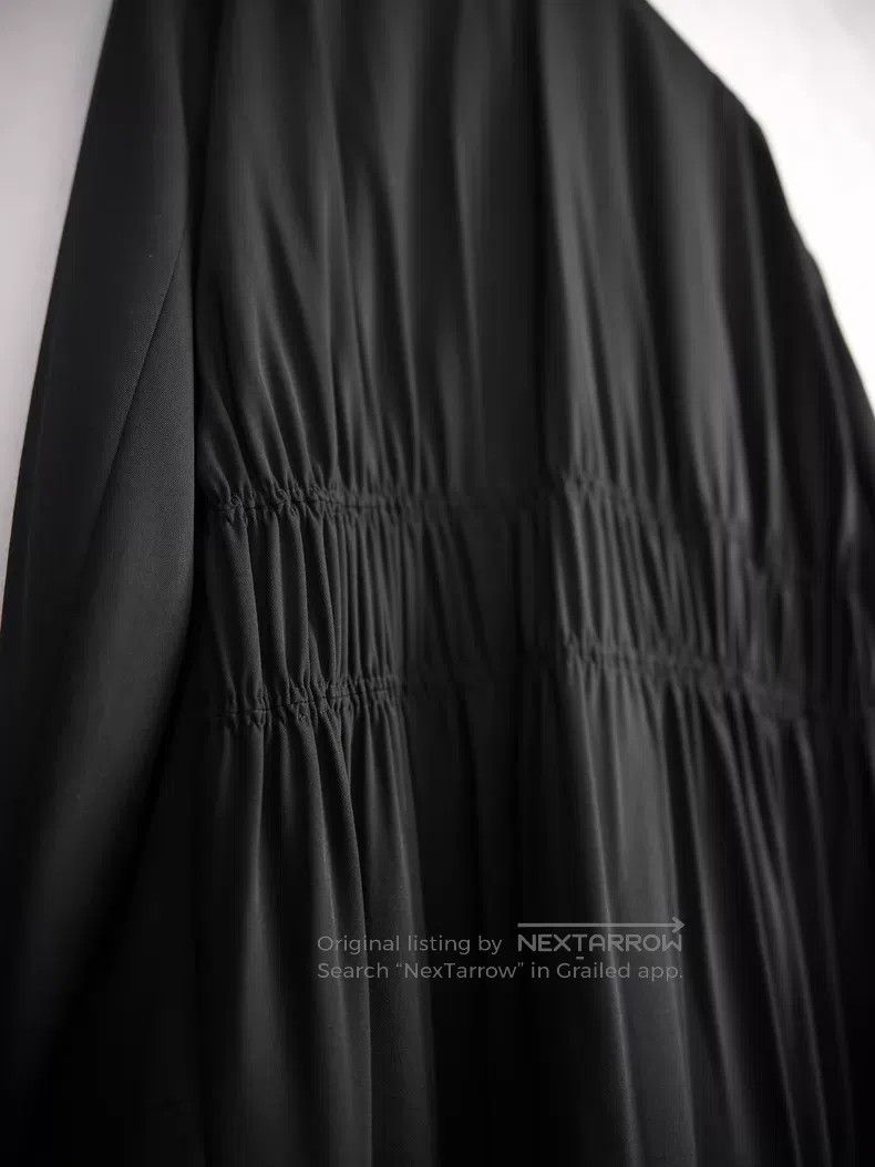 Yohji Yamamoto Yohji Yamamoto 01SS runway jacket with back pleated design Size US M / EU 48-50 / 2 - 3 Thumbnail
