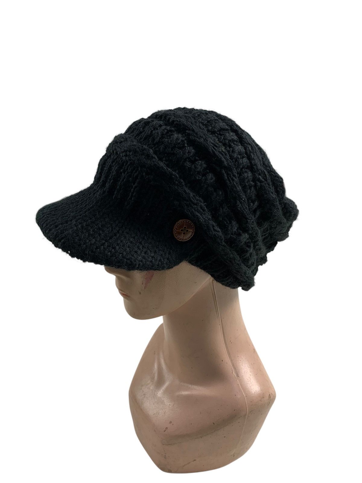 Kapital Crochet knitted big beanie hats Size ONE SIZE - 1 Thumbnail