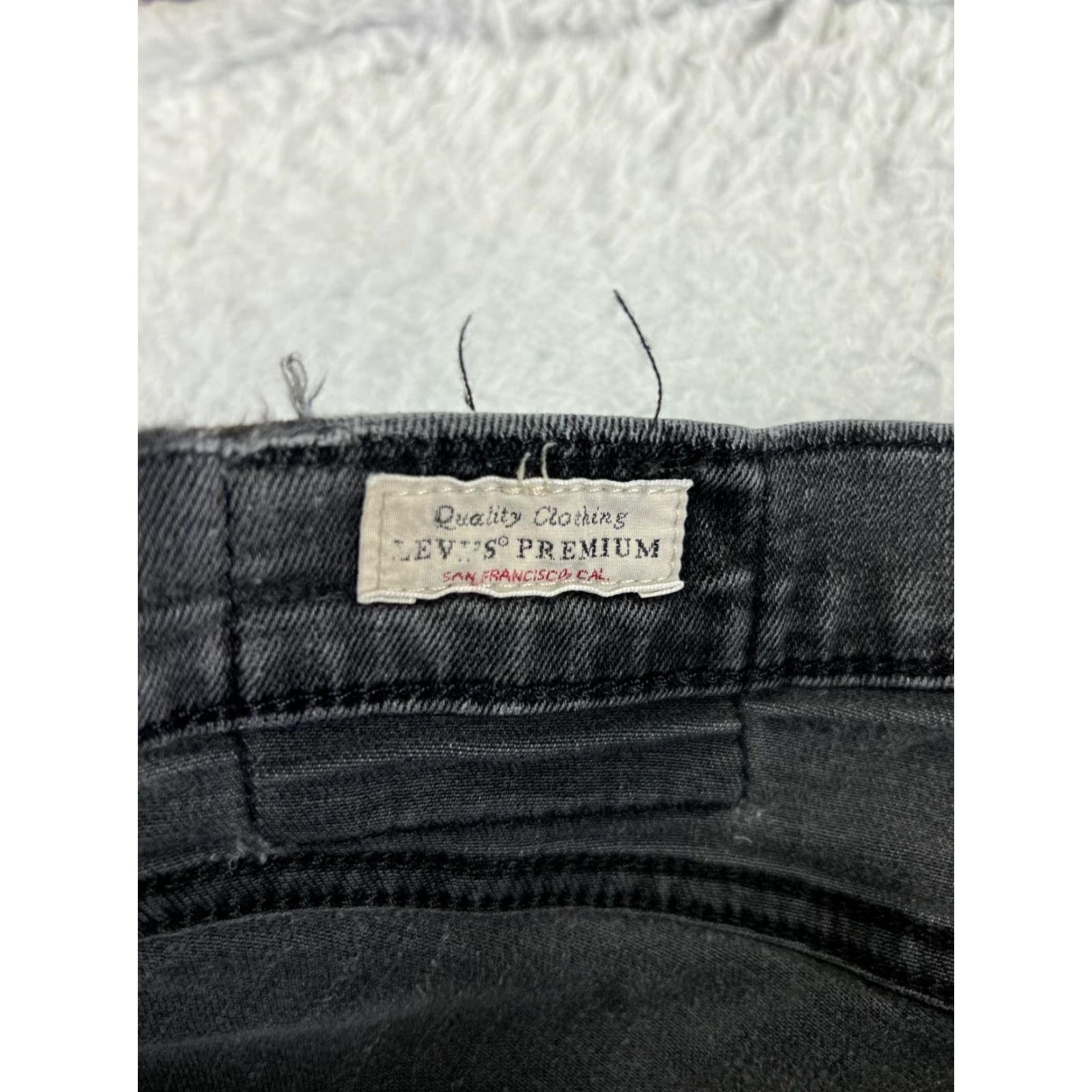 Levi's Levis 511 Jeans Adult 32 Black Denim Cotton Blend Premium 30x27 Levis Pants Regular 5-Pocket Design Jeans Mens Size US 32 / EU 48 - 6 Thumbnail