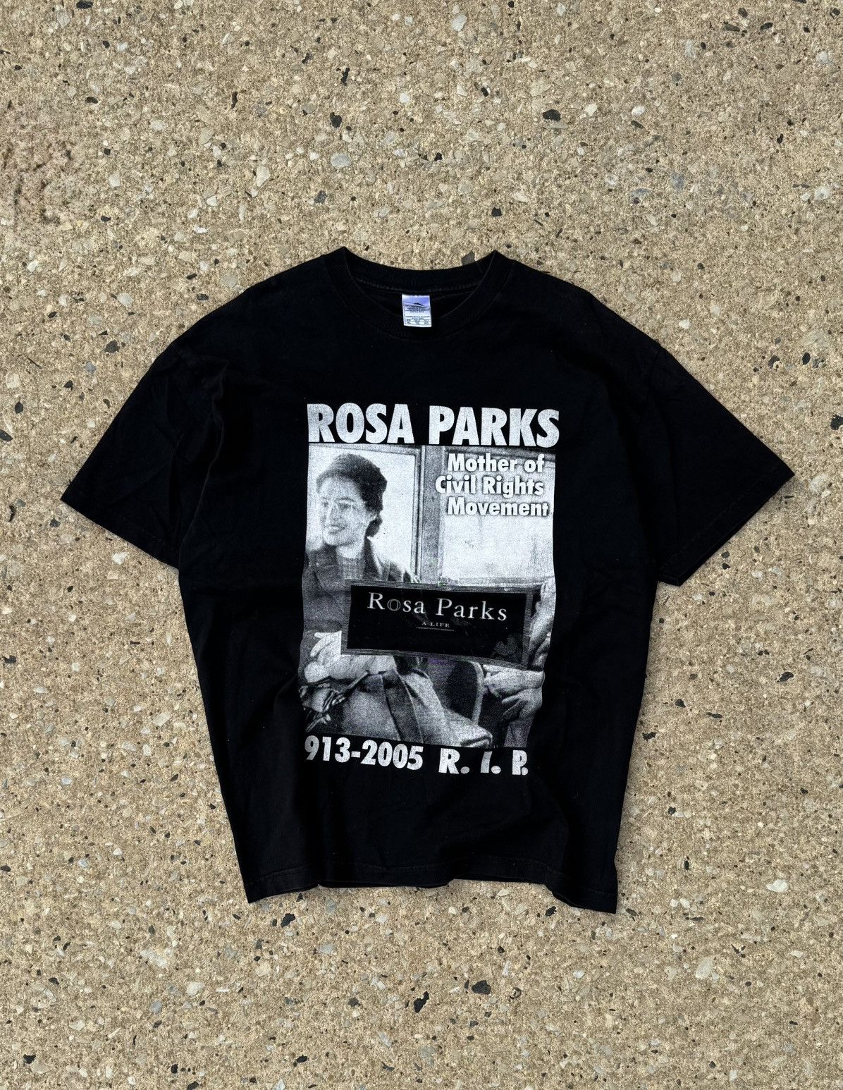 Alstyle × Vintage Vintage ROSA PARKS Tee Size US XL / EU 56 / 4 - 1 Thumbnail