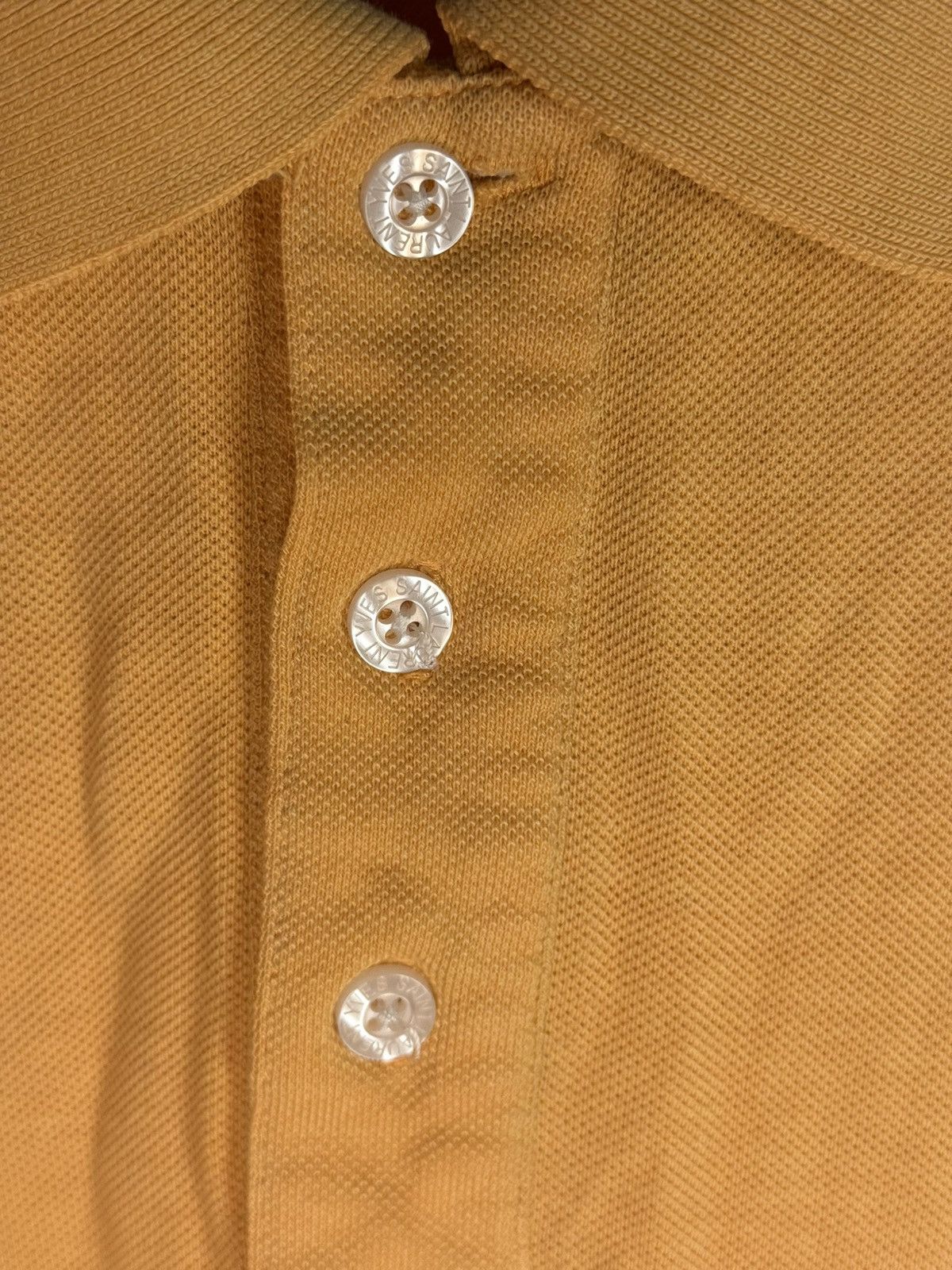 Yves Saint Laurent Peach YSL Polo Shirt Orange YSL Shirt Summer YSL Tee Size US L / EU 52-54 / 3 - 4 Thumbnail