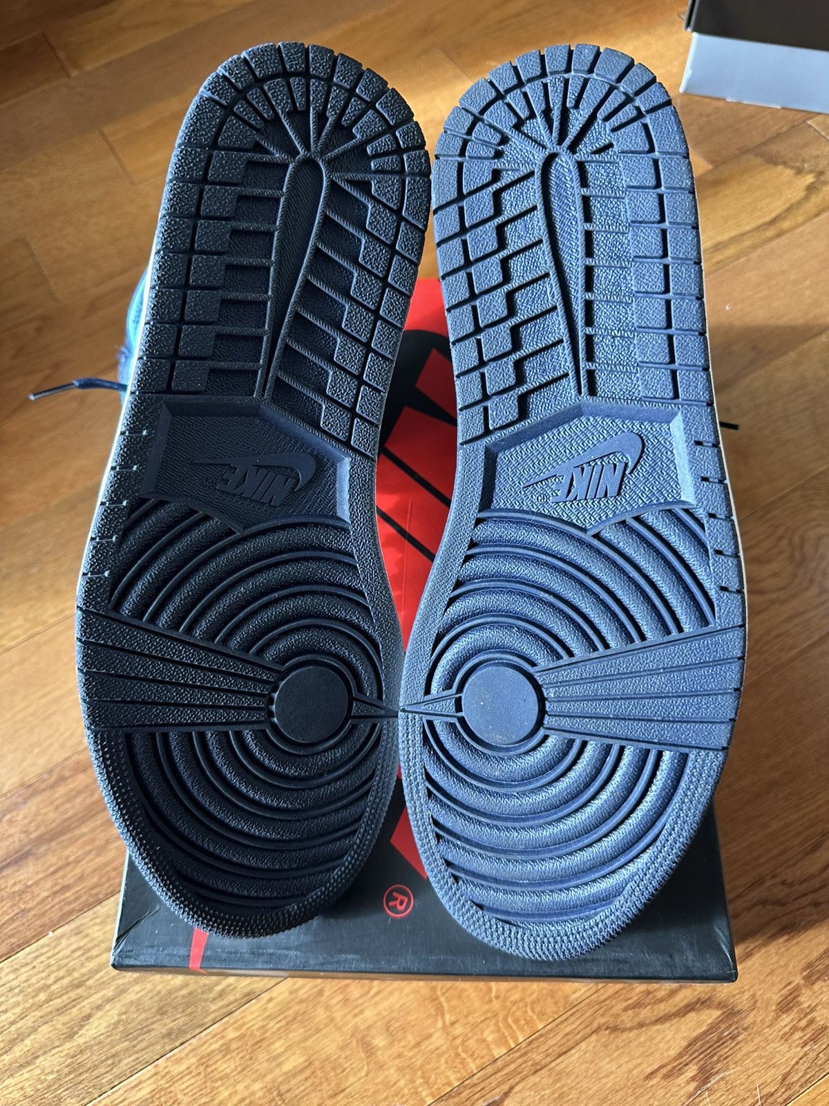 Jordan Brand × Nike Air Jordan 1 Obsidian Blue Size US 12 / EU 45 - 7 Thumbnail
