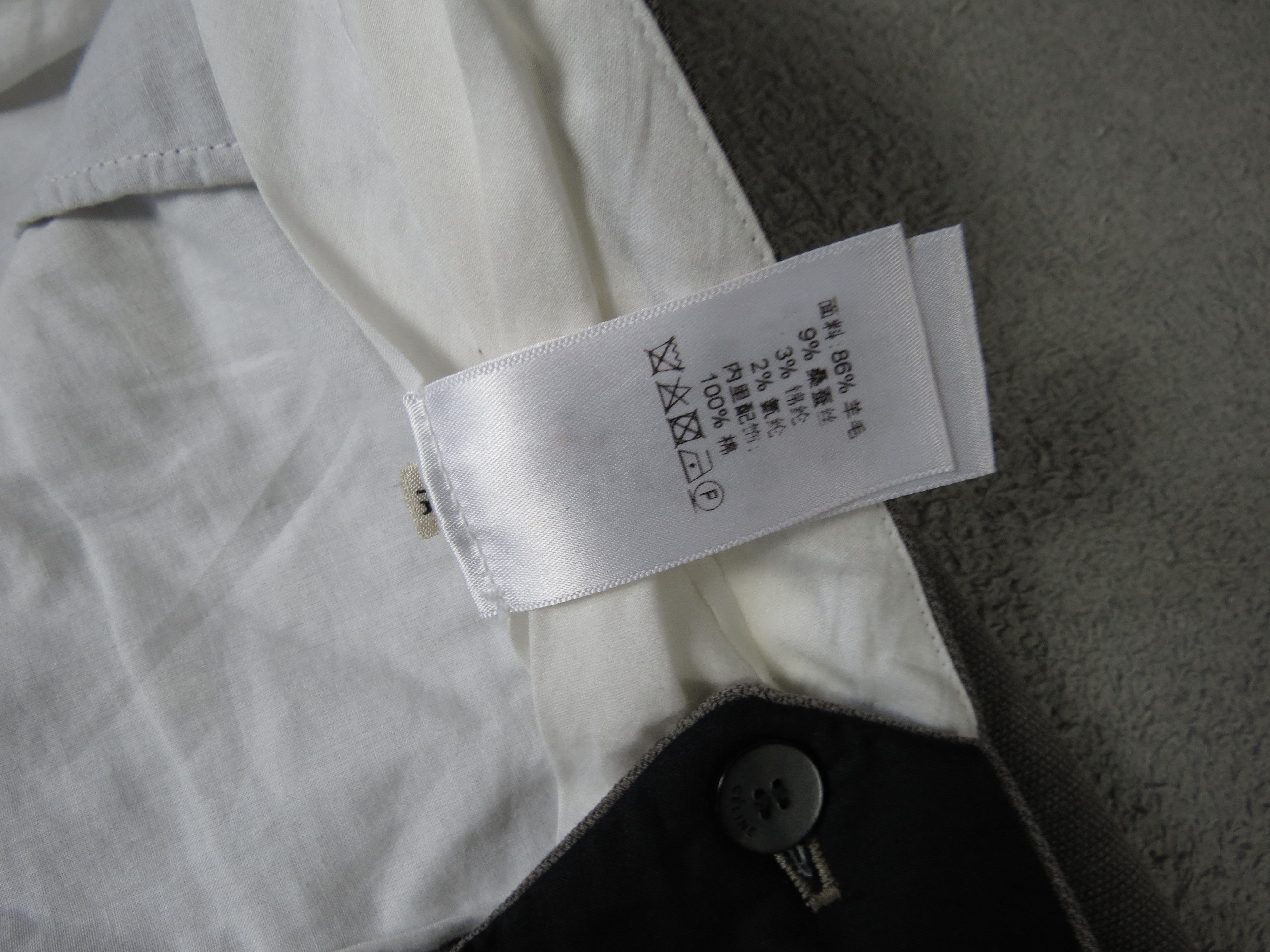 Celine Vintage womens Celine casual wool pants Size 32" / US 10 / IT 46 - 8 Thumbnail