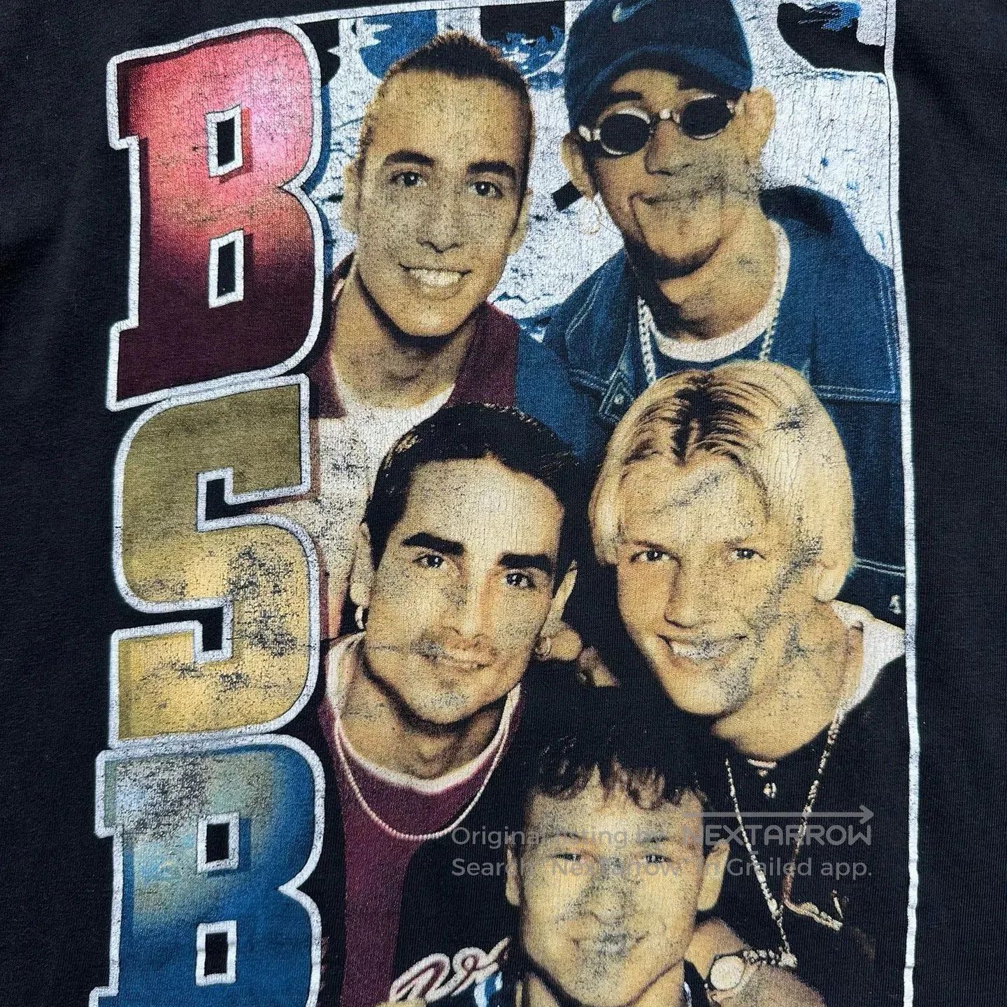 Vintage Vintage 90s Back Street Boys Tee. Size US L / EU 52-54 / 3 - 5 Thumbnail