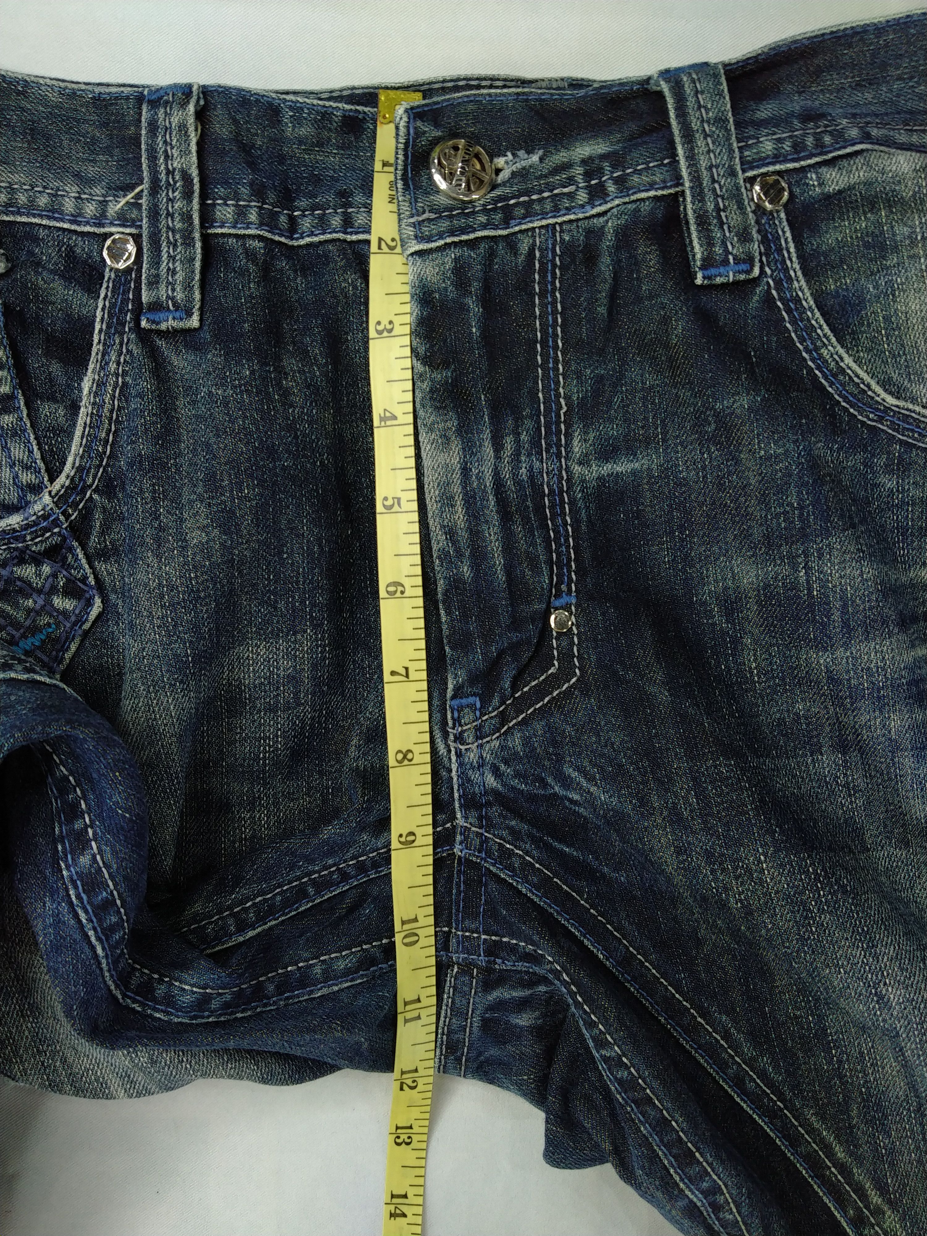 Hysteric Glamour Japanese Brand Mondo Rare Pattern Design Denim 34x34 JN091 Size US 34 / EU 50 - 6 Thumbnail