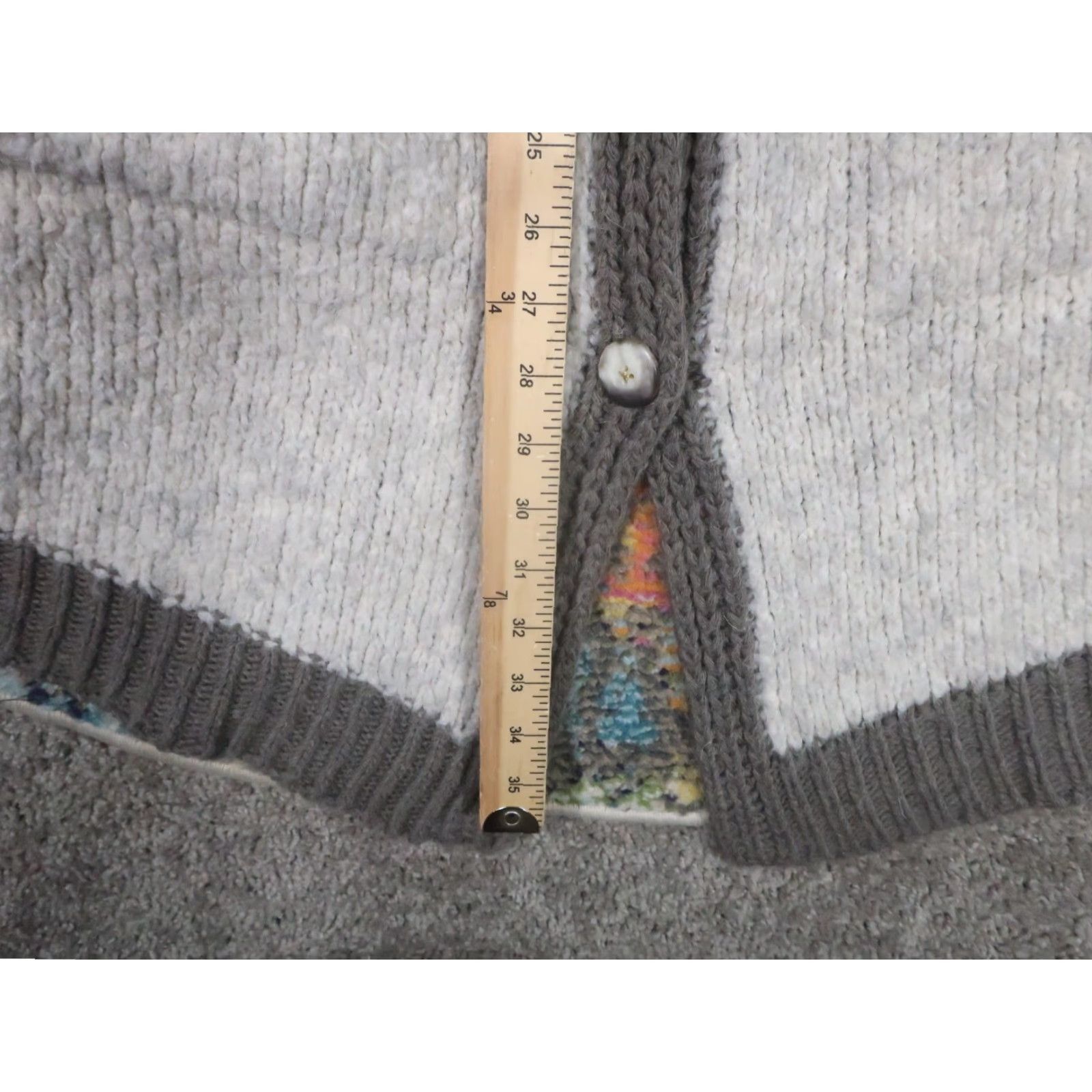 Anthropologie VINTAGE Anthropologie Sleeping on Snow Cardig Sweater One Size Mohair Blend Button Front Size ONE SIZE - 5 Thumbnail