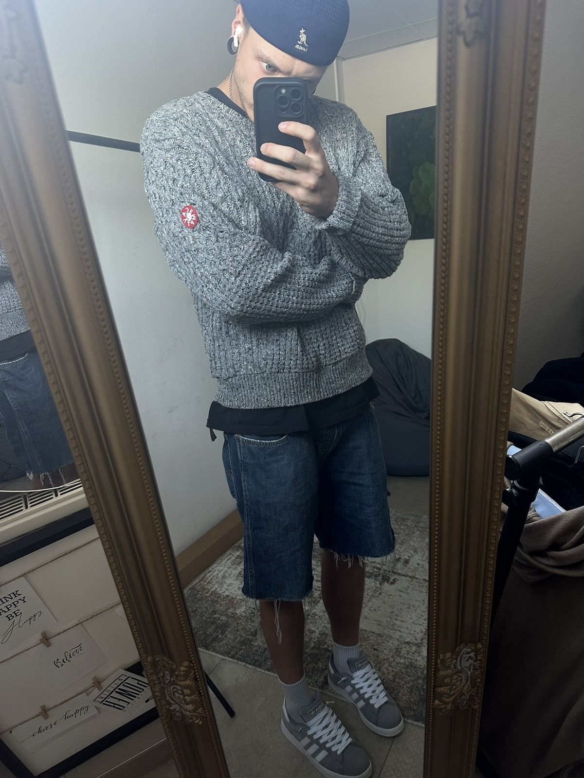 Cav Empt × Japanese Brand 🔥 Rare Cav Empt Wool Sweater Knit Jumper Size US L / EU 52-54 / 3 - 8 Thumbnail