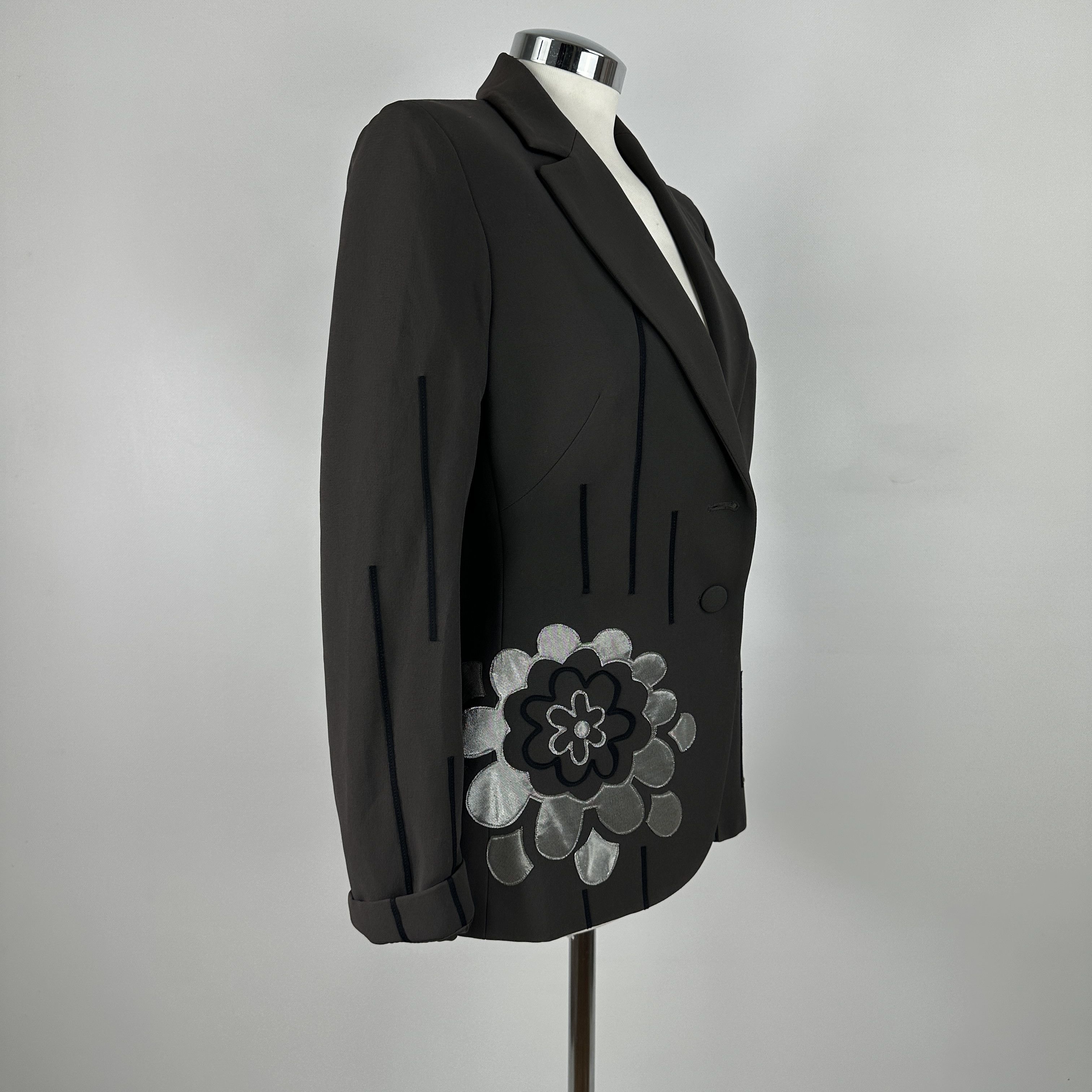 Moschino Blazer Moschino Cheap N Chic Dettaglio Fiore – 42 IT Size M / US 6-8 / IT 42-44 - 6 Thumbnail