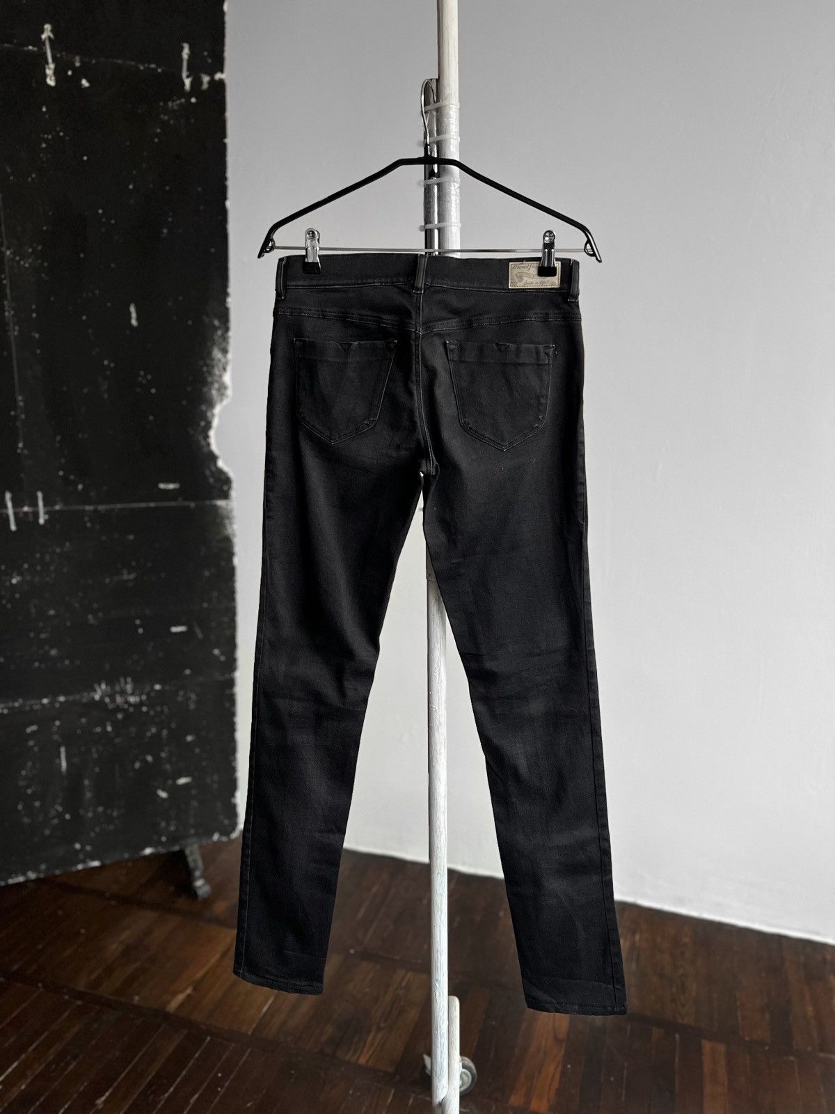 Designer × Diesel Diesel Livier Womens Black Super Slim-Jegging Stretch Jeans Size 30" / US 8 / IT 44 - 3 Thumbnail