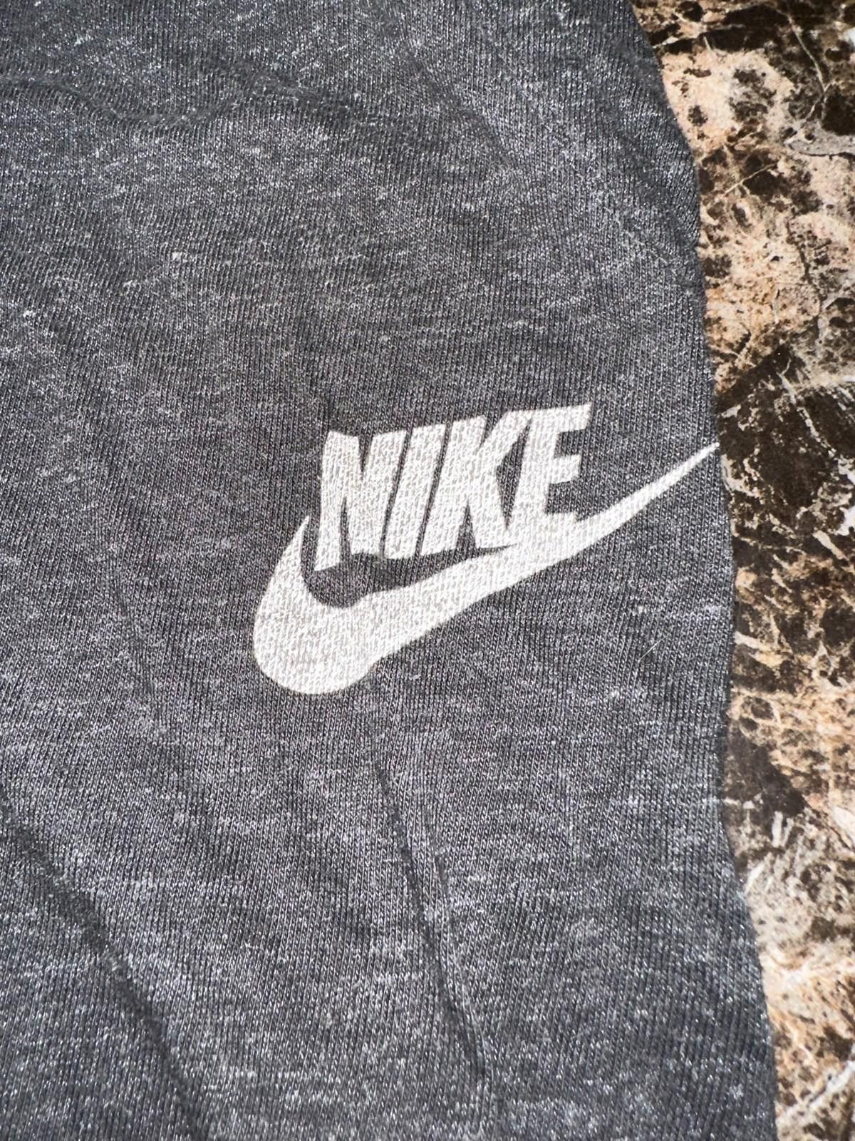 Nike Nike Jogger Sweatpants Charcoal Gray Size M Logo Drawstring Size 32" / US 10 / IT 46 - 2 Thumbnail