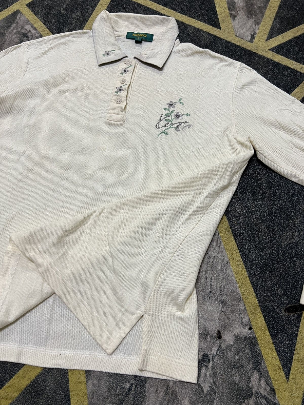 Designer × Kenzo Retro Kenzo Golf Floral Embroidery Size M / US 6-8 / IT 42-44 - 10 Thumbnail