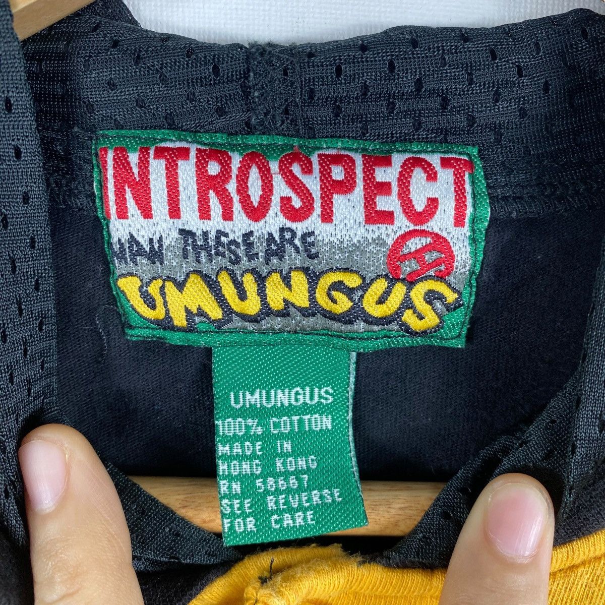 Vintage Vintage 90's UMUNGUS Introspect Multicolour Hooded Pullover Size US XL / EU 56 / 4 - 7 Thumbnail