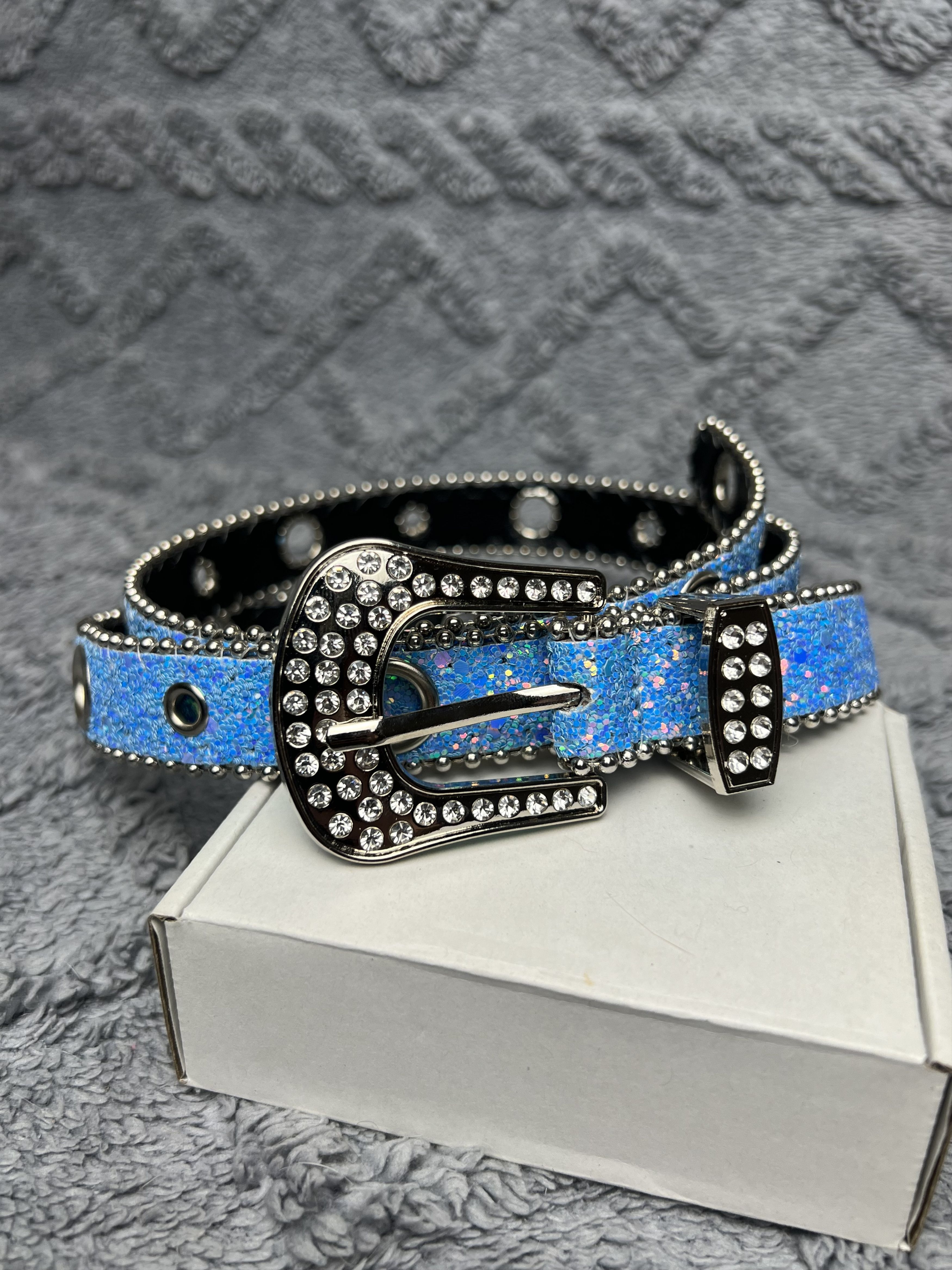Other Rhinestone belt B.B. Simons styled belt Size ONE SIZE - 1 Thumbnail