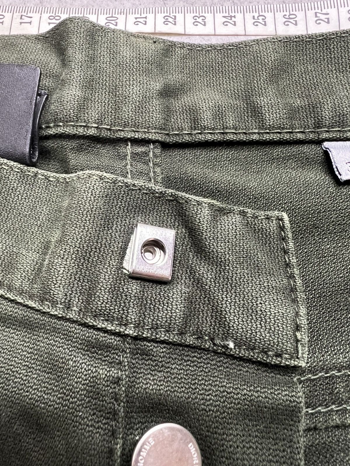 Dior × Kris Van Assche Pant Dior era Kris van assche Green 31US vintage Size US 31 - 7 Thumbnail