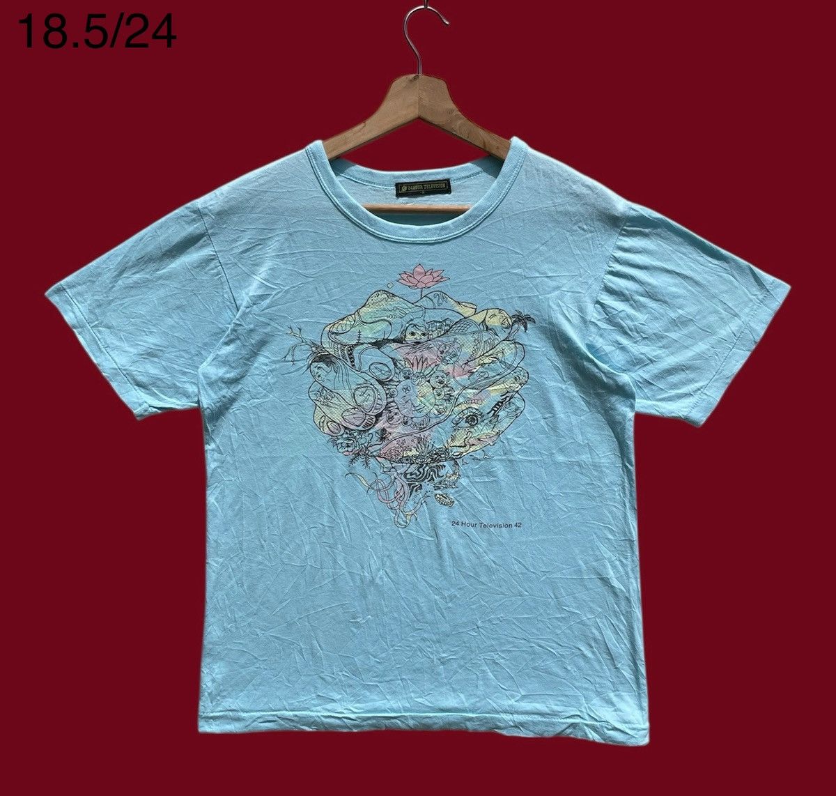 Takashi Murakami 🔥Accept Binding Offer🔥 24 Hour Television Takashi Murakami Size US S / EU 44-46 / 1 - 1 Thumbnail