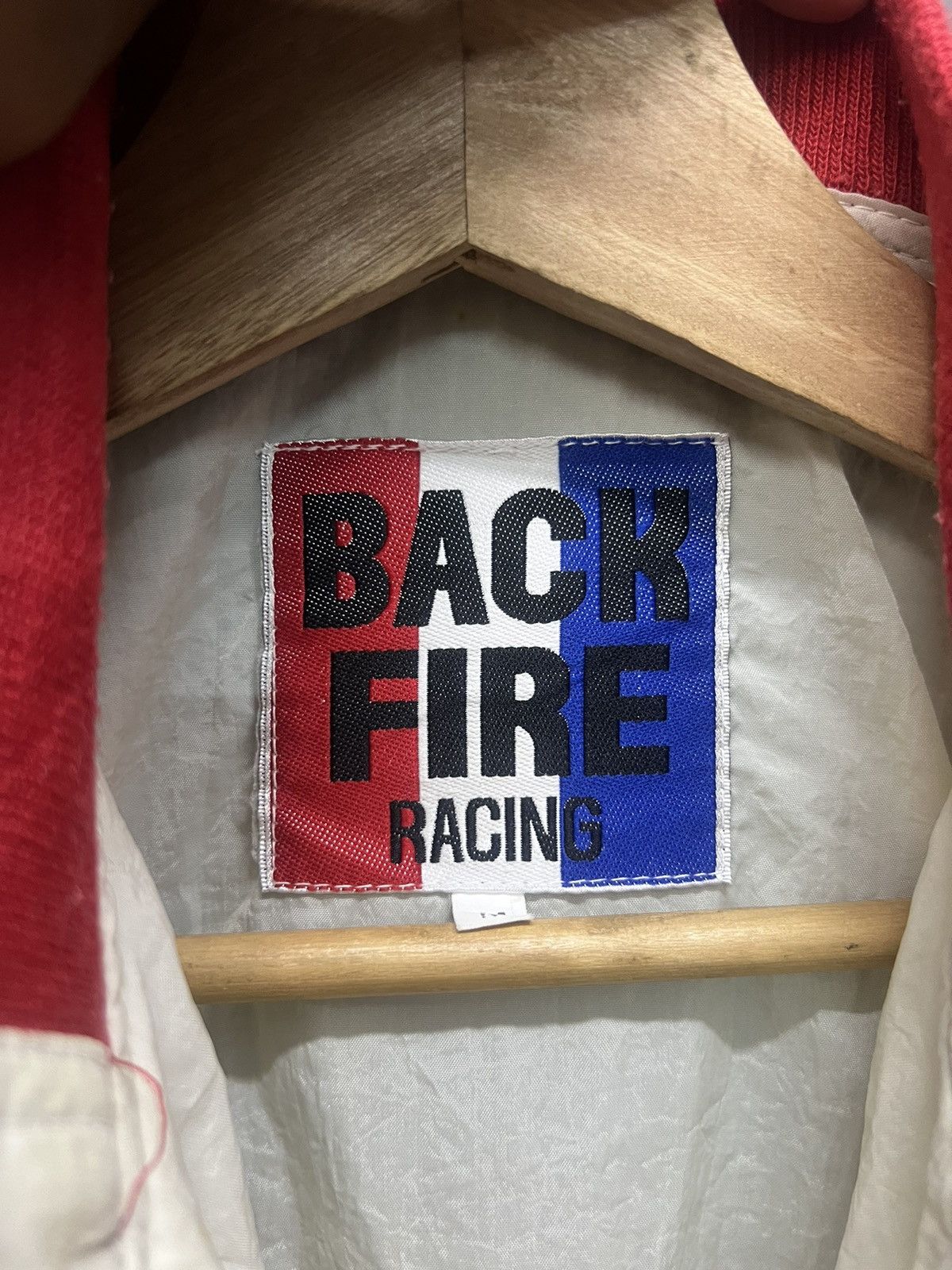 Vintage BACK FIRE RACING MOTORSPEED TEAM JACKET Size US M / EU 48-50 / 2 - 6 Thumbnail
