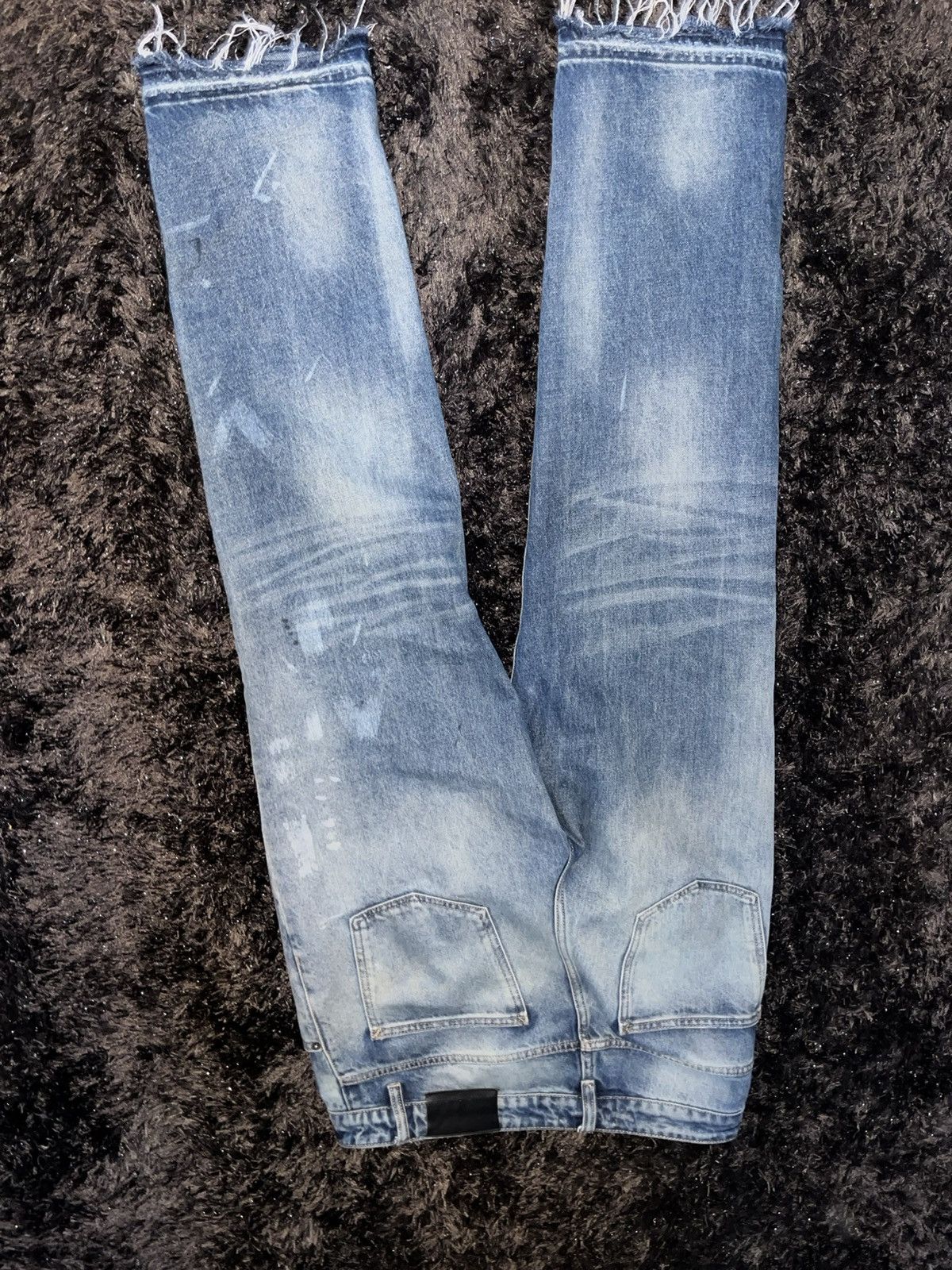 Richie Le Collection Richie le painters jeans raw hem Size US 32 / EU 48 - 3 Thumbnail