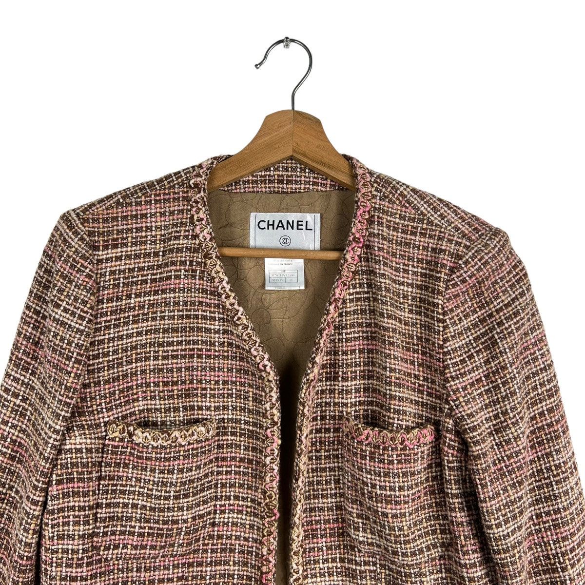 Chanel 🔥VINTAGE CHANEL TWEED JACKETS Size S / US 4 / IT 40 - 2 Thumbnail