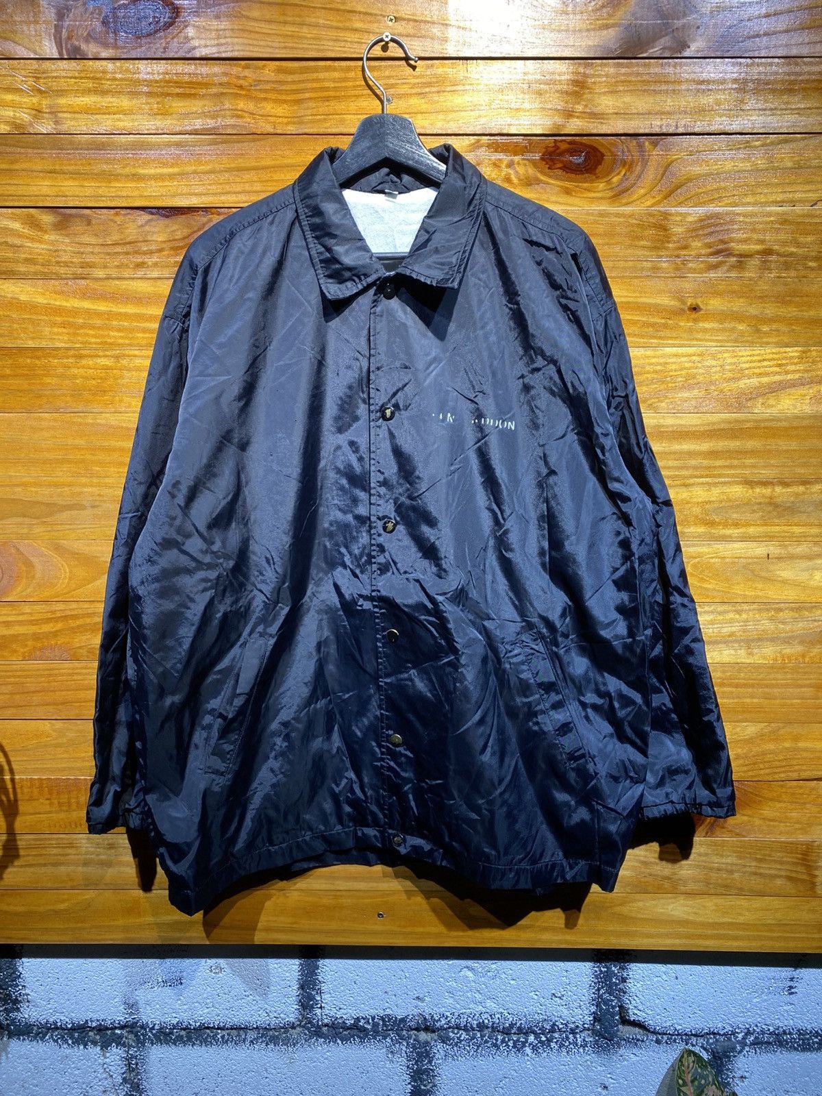 Vintage Vintage 1998 Armageddon Movie Promo Coach Jacket Black Size US L / EU 52-54 / 3 - 8 Thumbnail