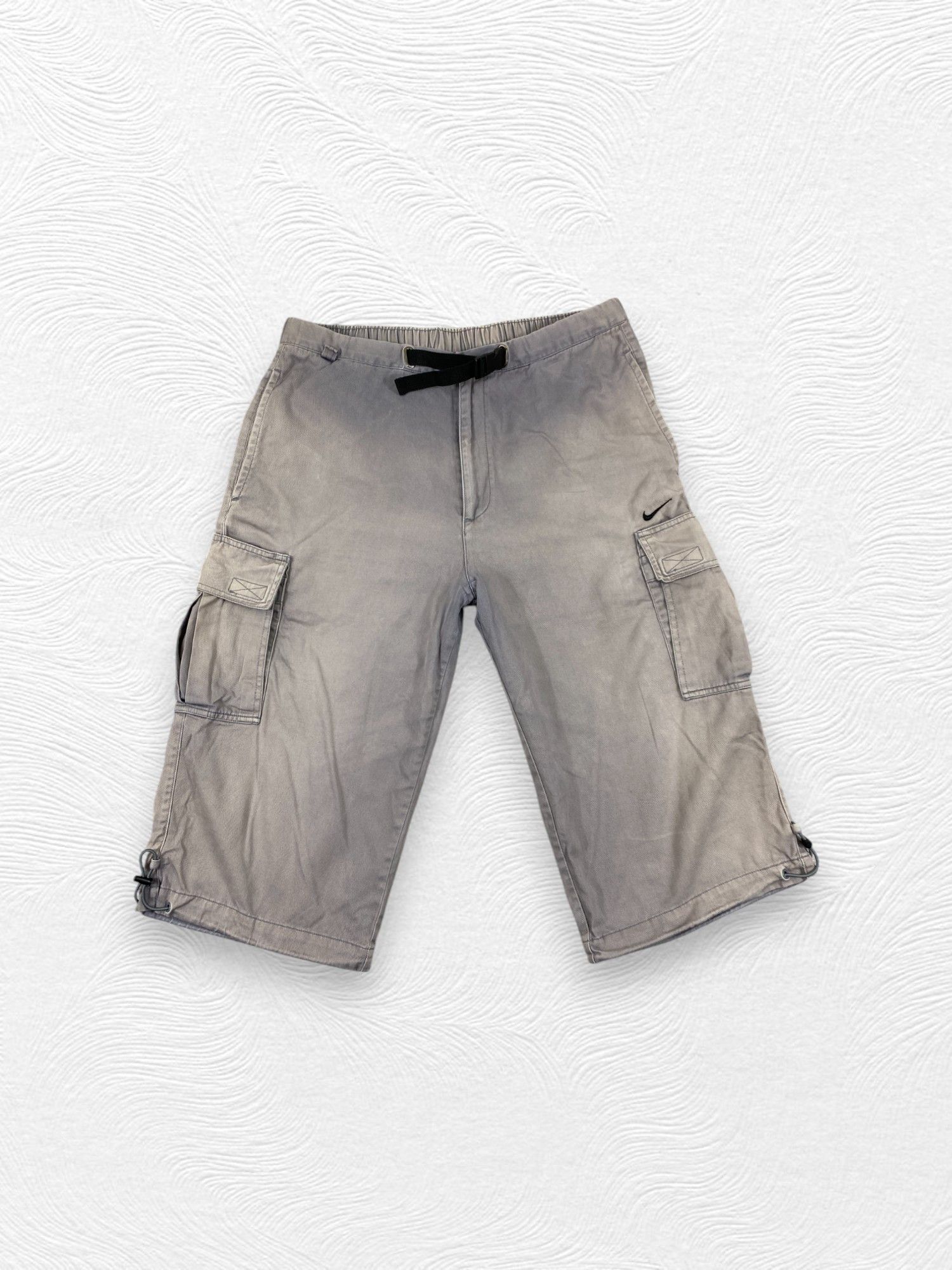 Nike Vintage Sun Faded Nike Cargo Shorts Pants -CP314 Size US 33 - 1 Thumbnail