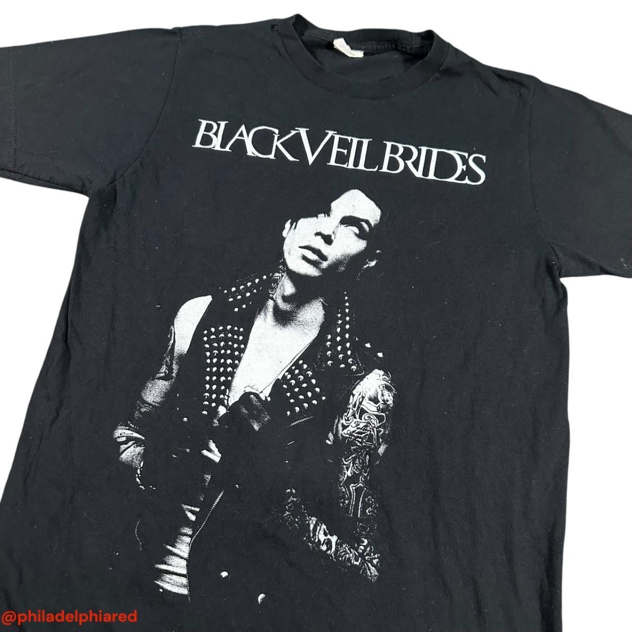 Designer Throwback 2010s Black Veil Brides Band t-shirt medium Size US M / EU 48-50 / 2 - 2 Thumbnail