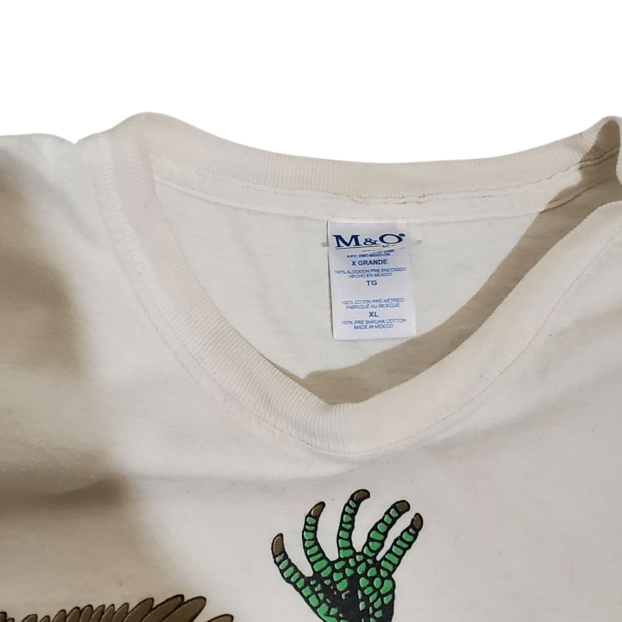 Vintage 90s Mexican Iguana T-Shirt Size US L / EU 52-54 / 3 - 3 Thumbnail