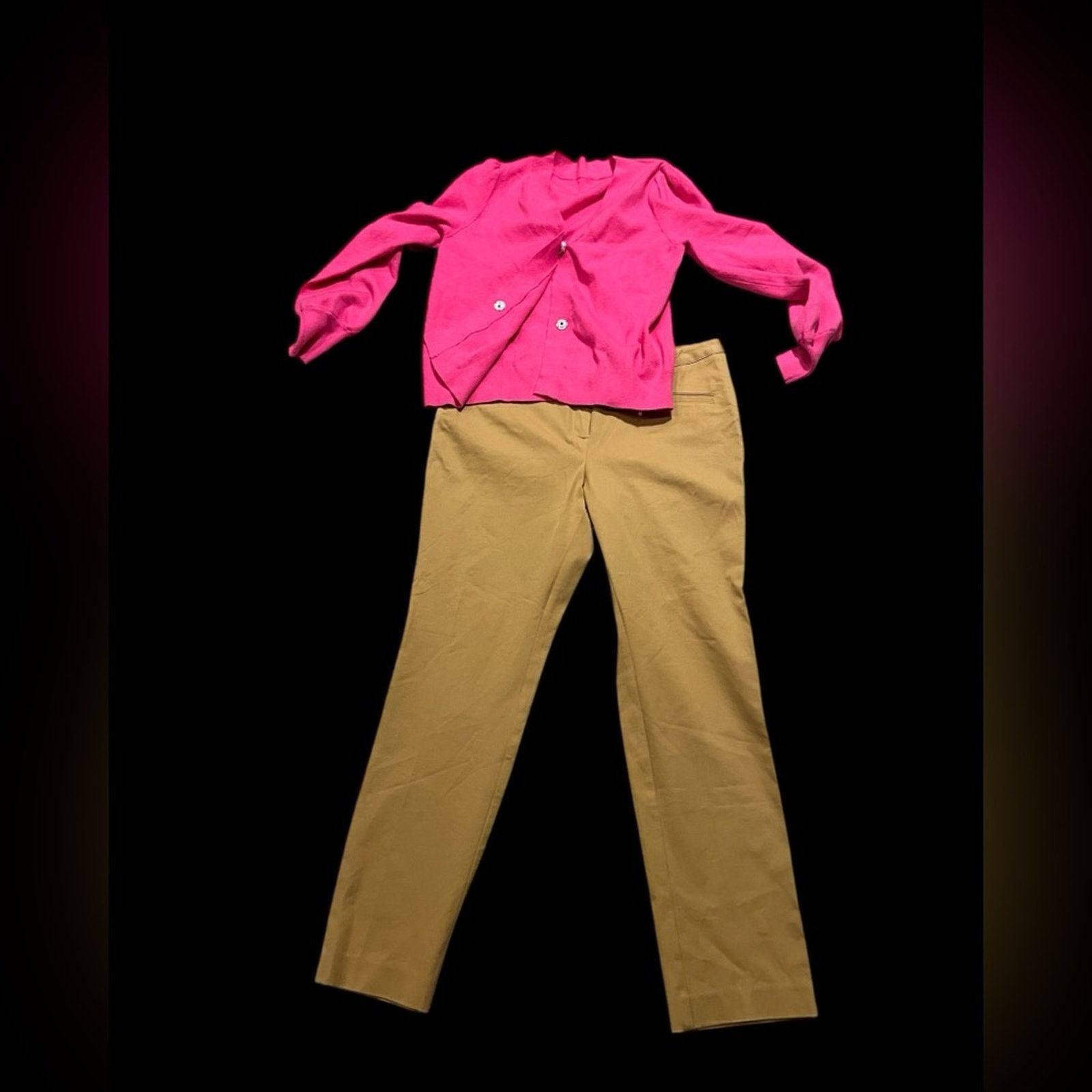 Charter Club Charter Club Women's Khaki Chinos Size 34" / US 12 / IT 48 - 5 Thumbnail