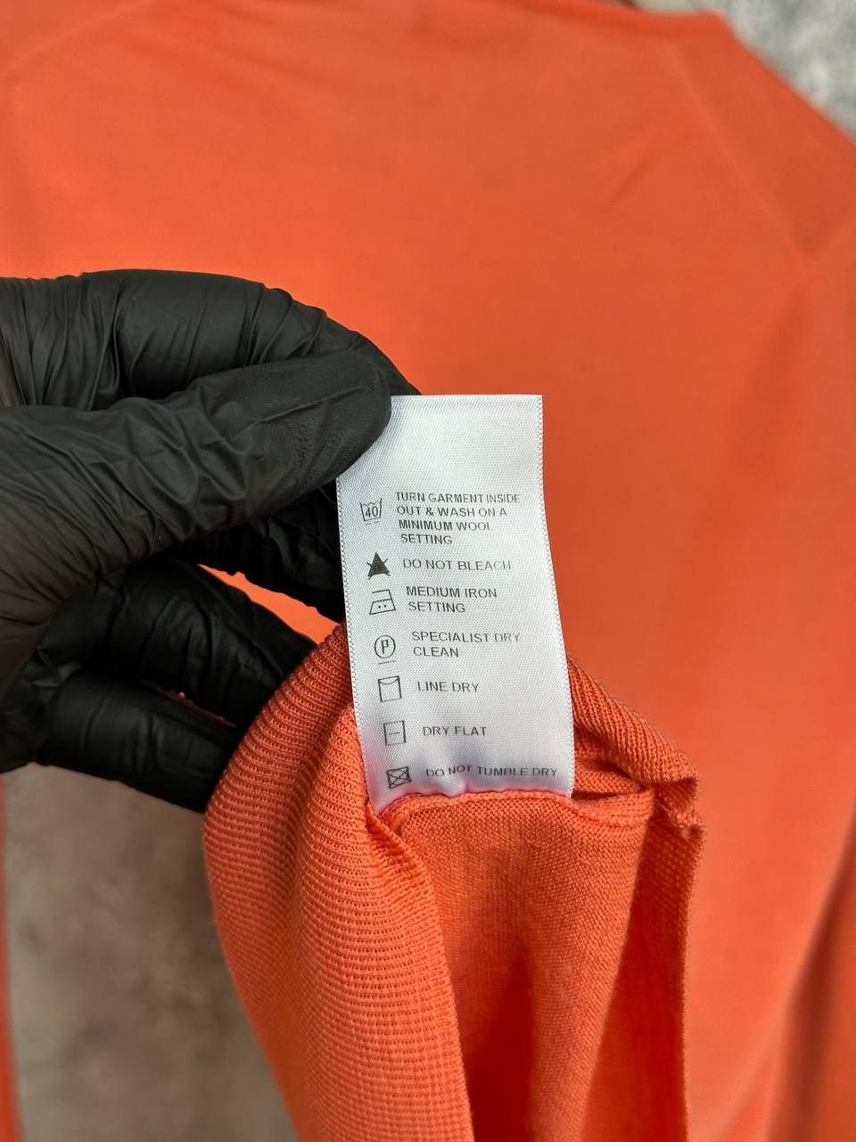 John Smedley John Smedley Merino Wool Sweater Coral Orange Great Britain Size M / US 6-8 / IT 42-44 - 11 Thumbnail
