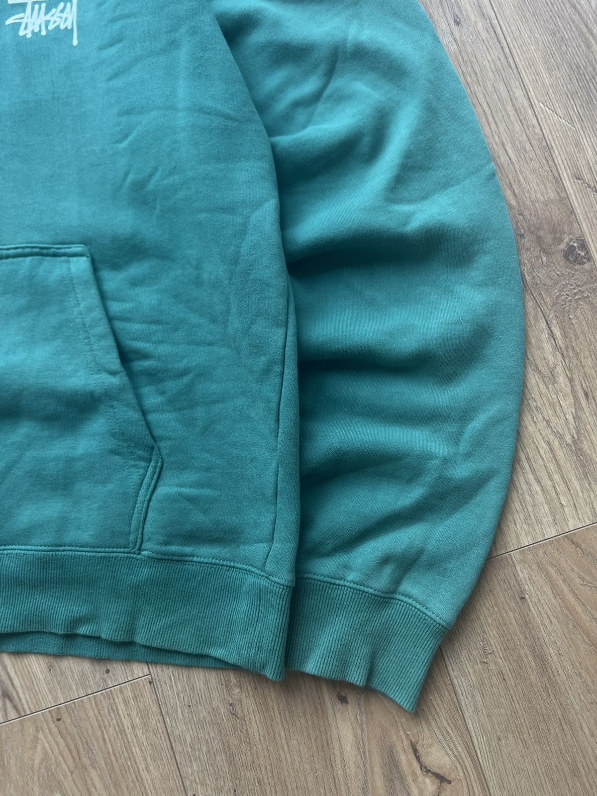 Stussy 00’s STUSSY ZIP HOODIE Y2K RARE BIG LOGO VINTAGE Size US M / EU 48-50 / 2 - 10 Thumbnail