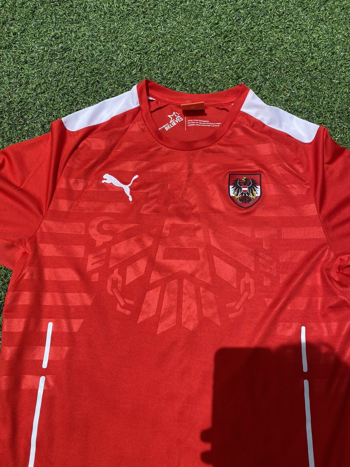 Puma × Vintage Austria 2014-2016 Home Soccer Jersey Size US L / EU 52-54 / 3 - 2 Thumbnail