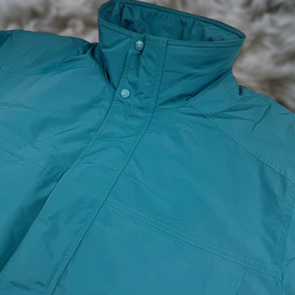 L.L. Bean Brand Men Jacket XL Green Full Zip Insulated Quilted Puffer Jacket
