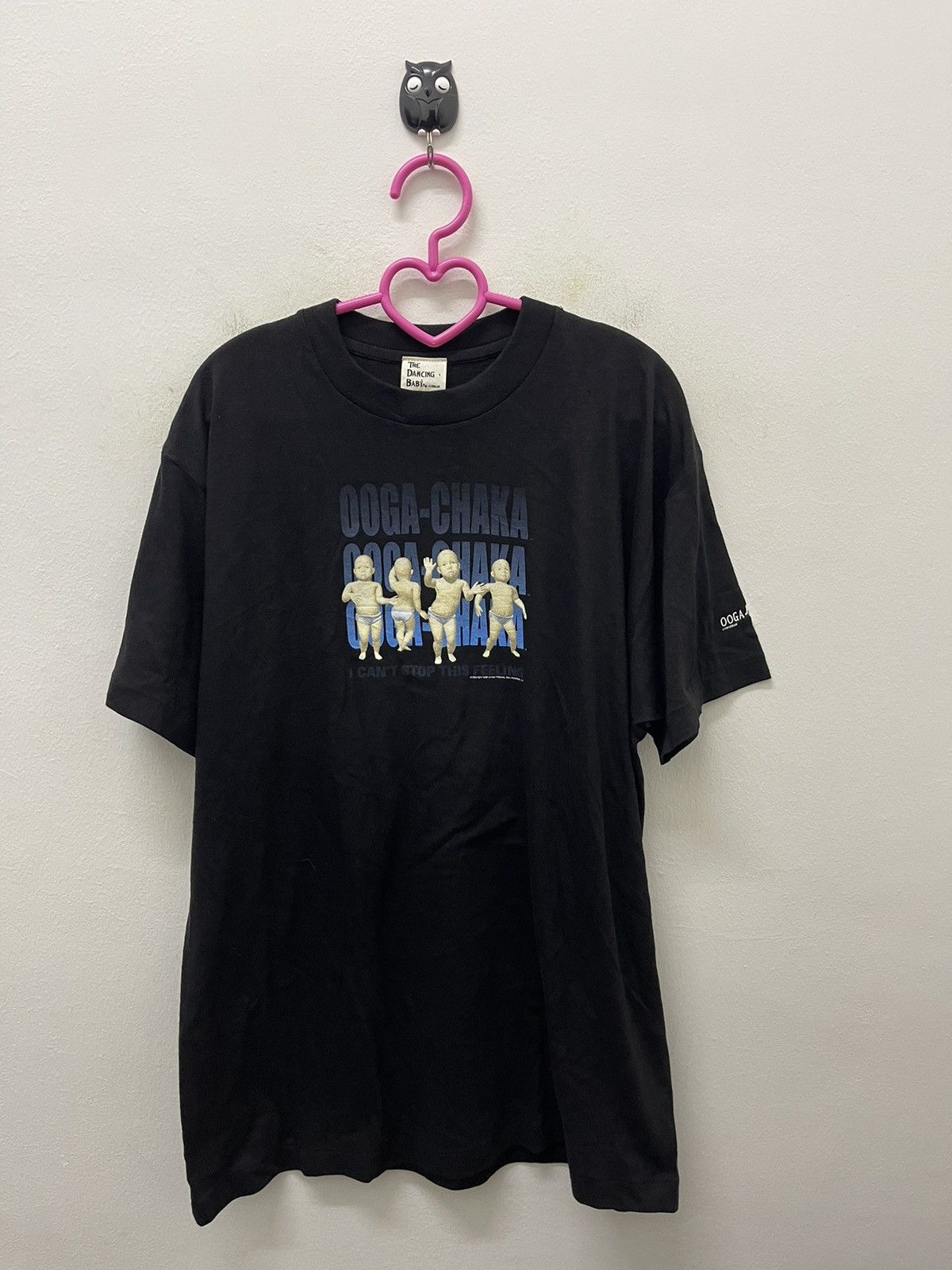 Band Tees Rare Vintage OOGA CHAKA The Dancing Baby 1999 Unreal Picture Size US M / EU 48-50 / 2 - 1 Thumbnail